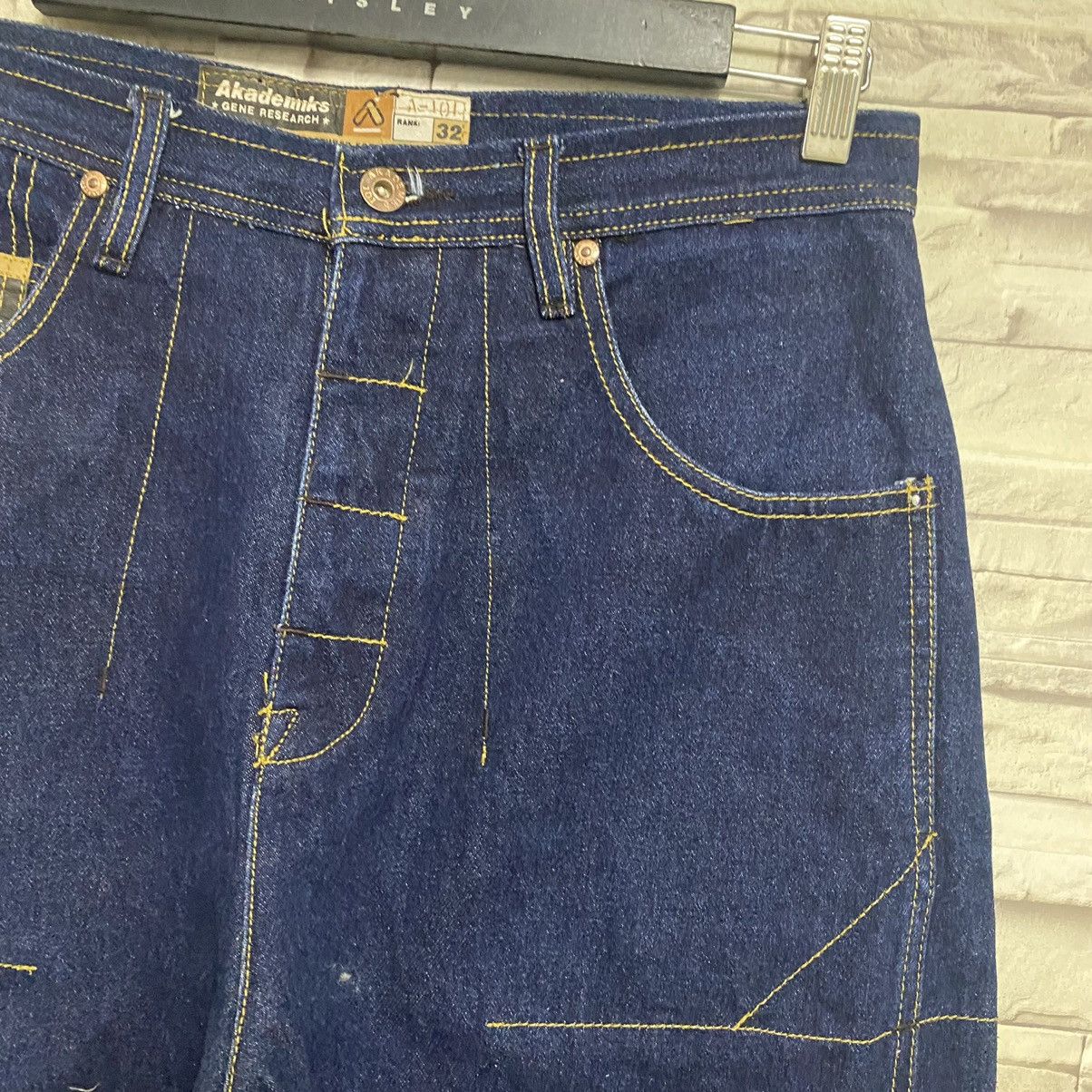 Akademiks Japanese Brand AKADEMIKS Denim Baggy pants Size US 32 / EU 48 - 8 Thumbnail