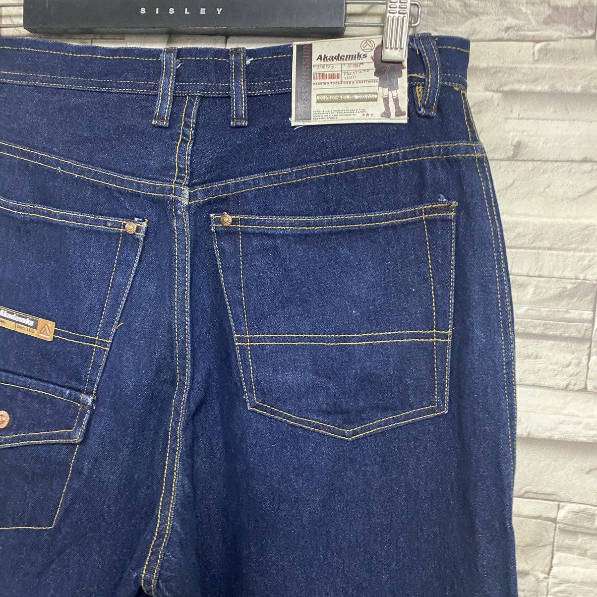 Akademiks Japanese Brand AKADEMIKS Denim Baggy pants Size US 32 / EU 48 - 16 Thumbnail