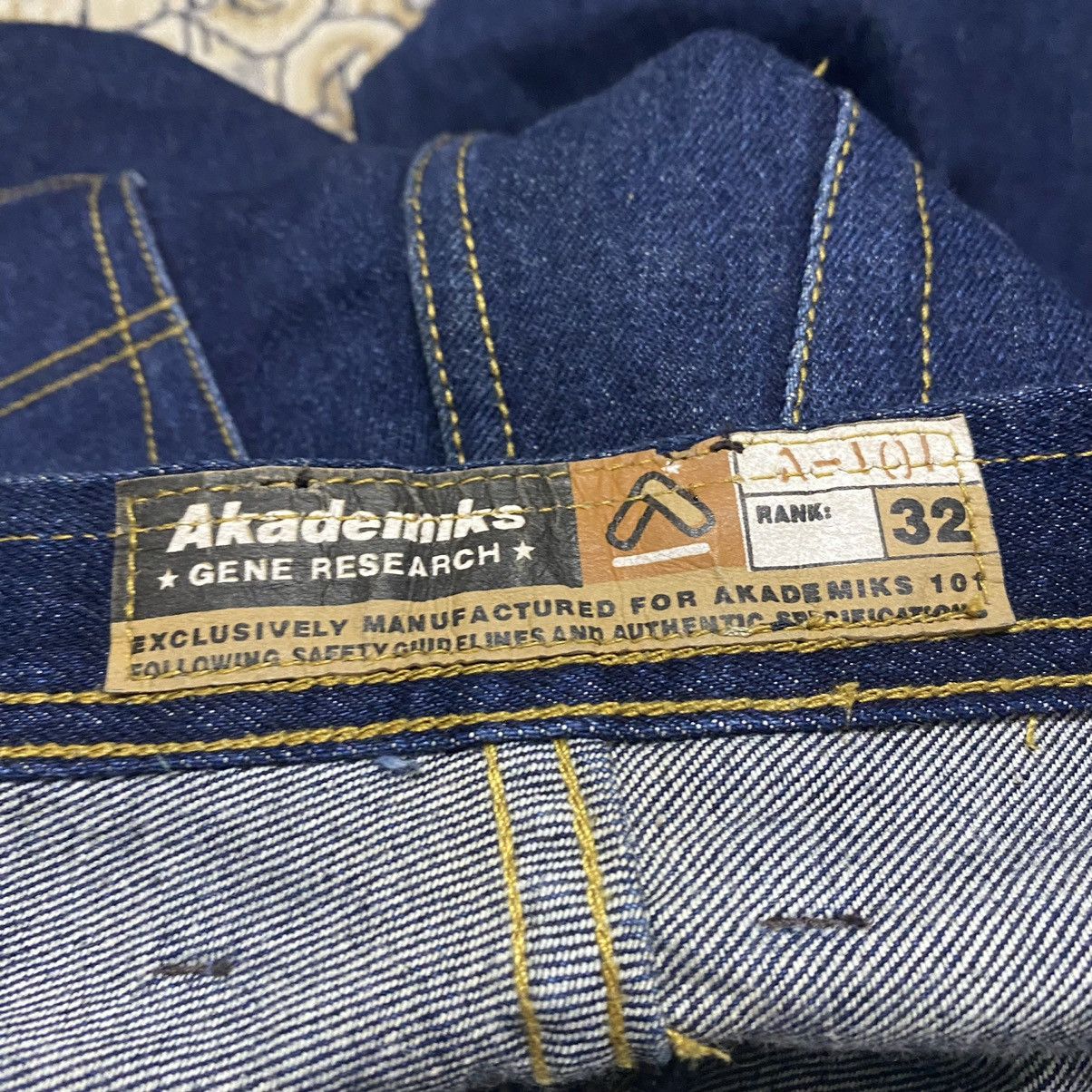 Akademiks Japanese Brand AKADEMIKS Denim Baggy pants Size US 32 / EU 48 - 18 Thumbnail