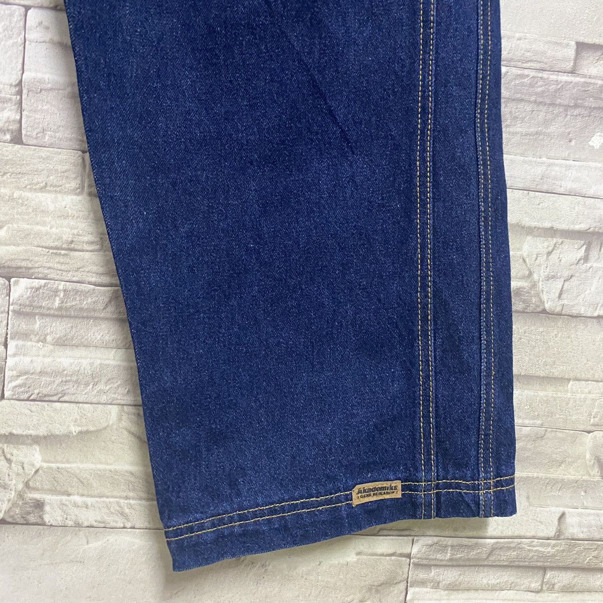 Akademiks Japanese Brand AKADEMIKS Denim Baggy pants Size US 32 / EU 48 - 9 Thumbnail