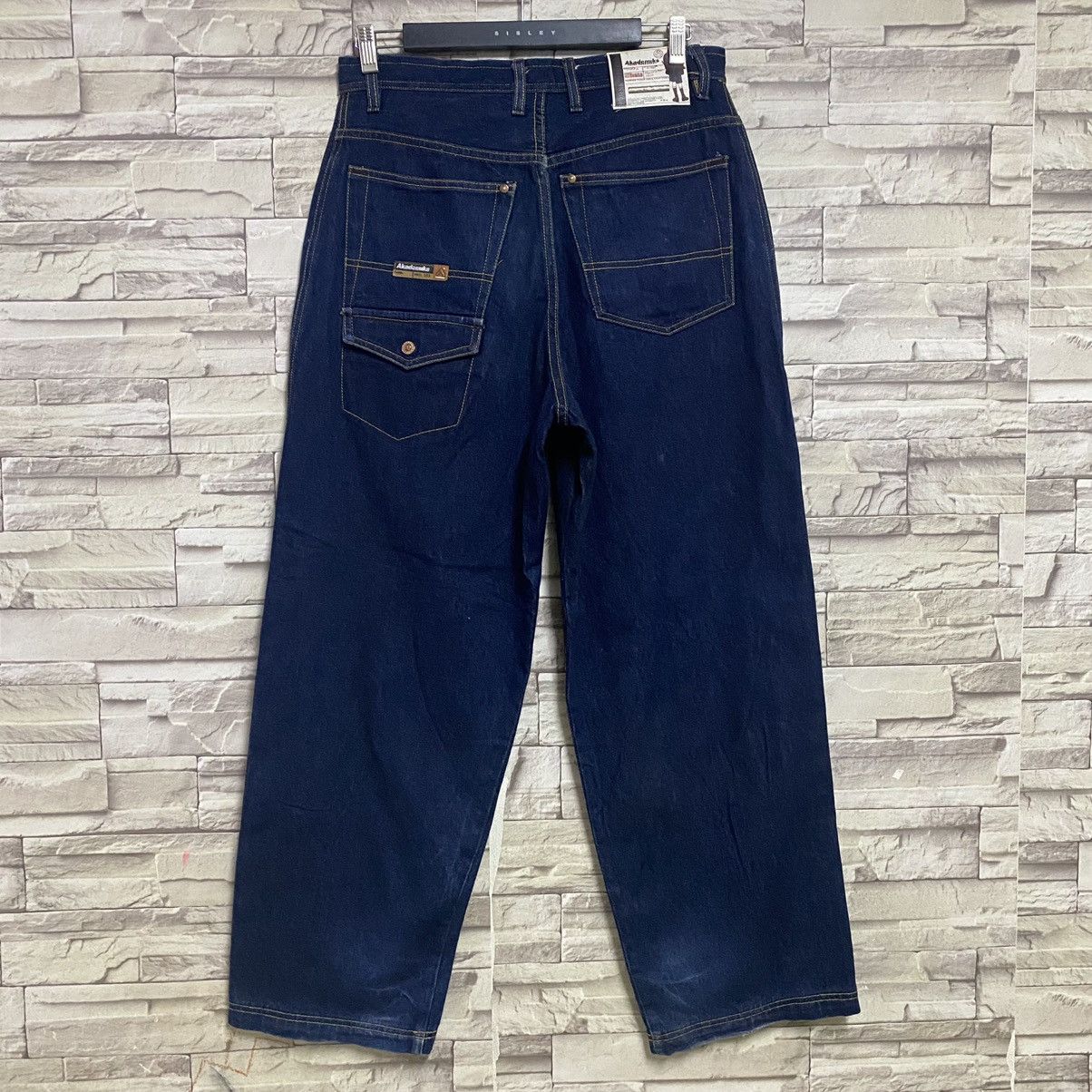 Akademiks Japanese Brand AKADEMIKS Denim Baggy pants Size US 32 / EU 48 - 12 Thumbnail