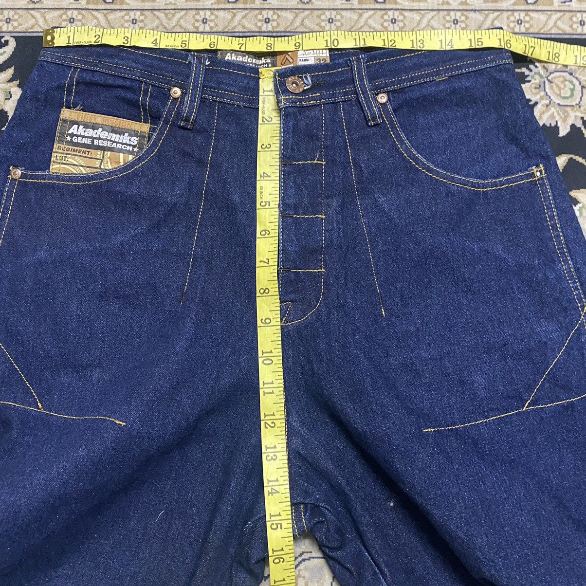 Akademiks Japanese Brand AKADEMIKS Denim Baggy pants Size US 32 / EU 48 - 23 Thumbnail