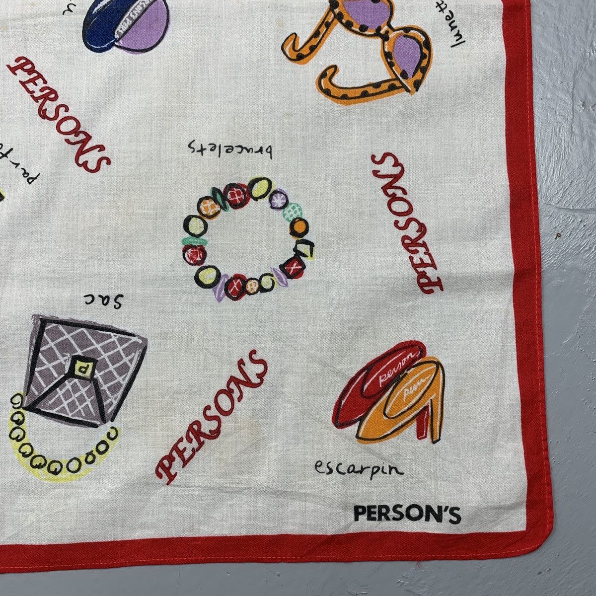 PERSON'S Person’s Handkerchief / Bandana / Pocketsquares Size ONE SIZE - 3 Thumbnail