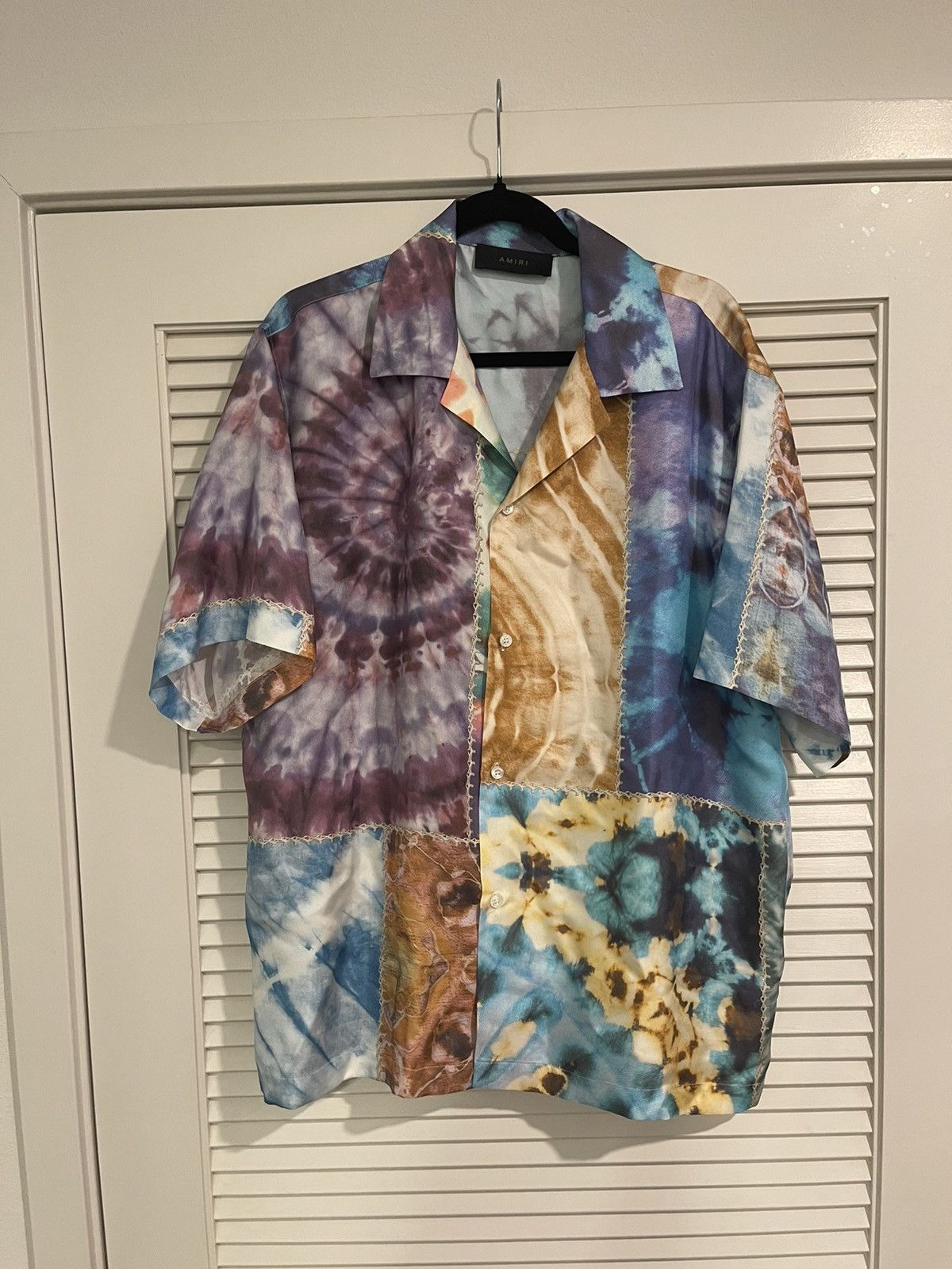 amiri tie dye shirt