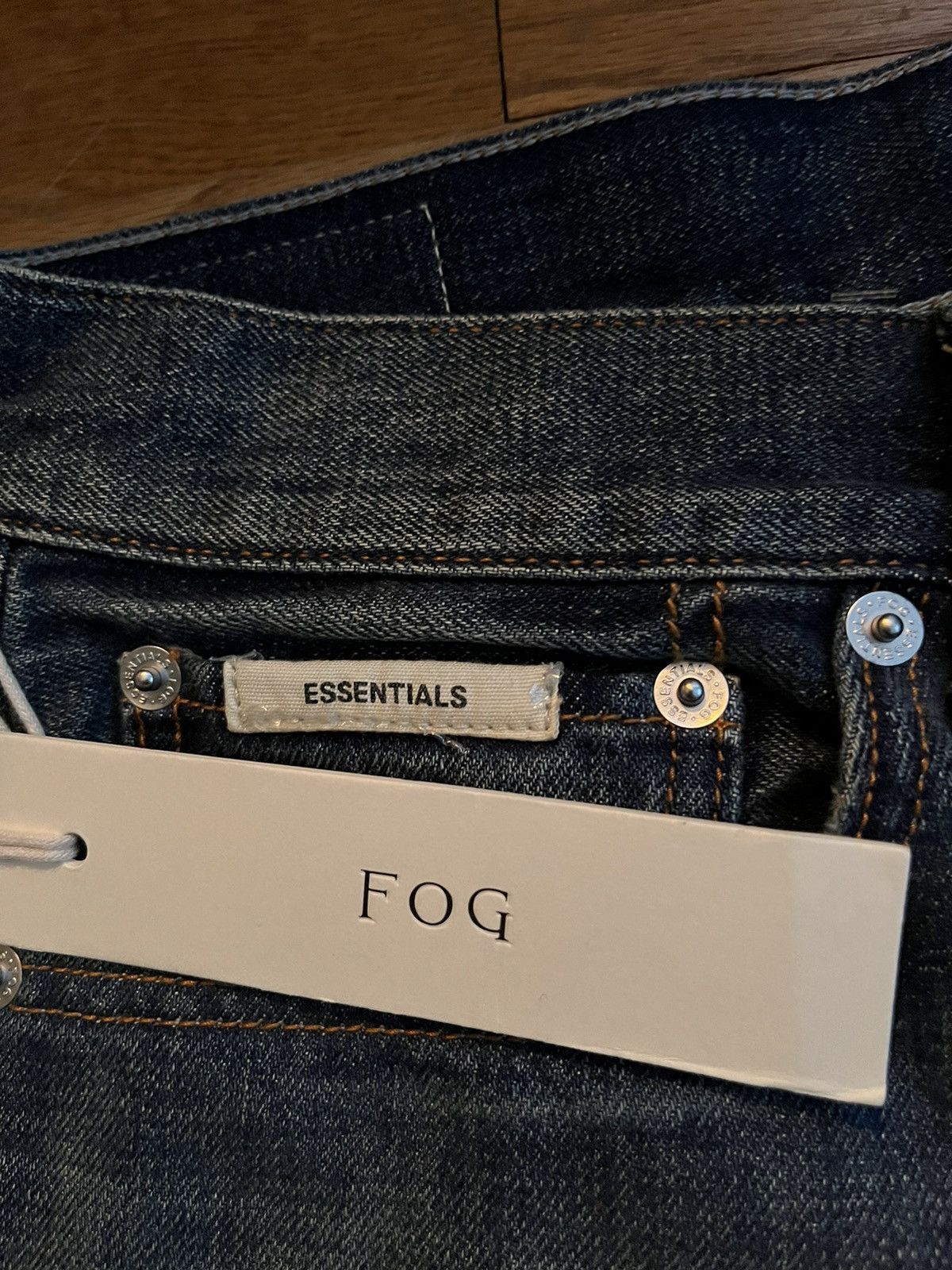 Essentials × FOG × Fear of God FOG essentials denim Size US 34 / EU 50 - 4 Thumbnail