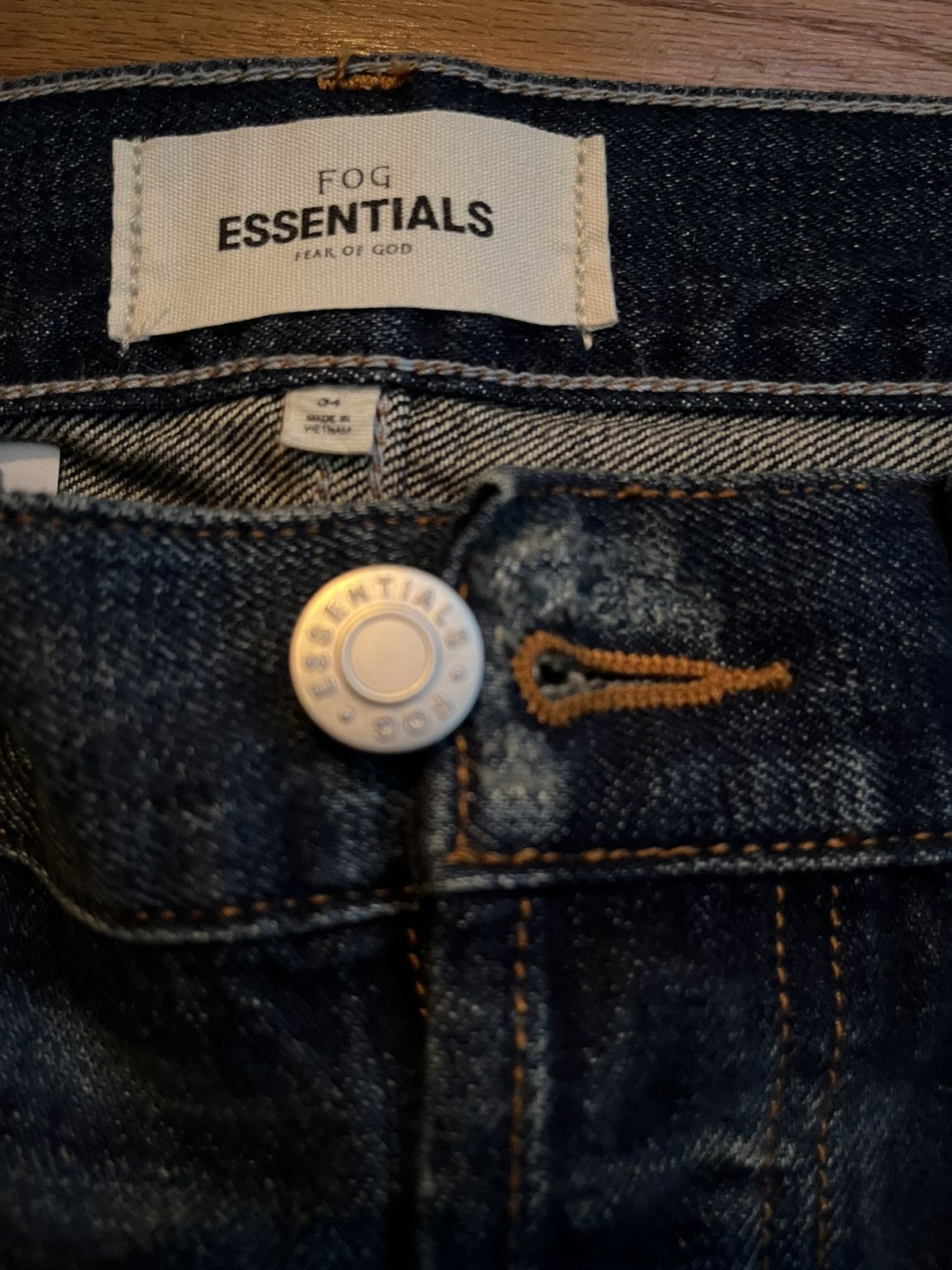 Essentials × FOG × Fear of God FOG essentials denim Size US 34 / EU 50 - 3 Thumbnail