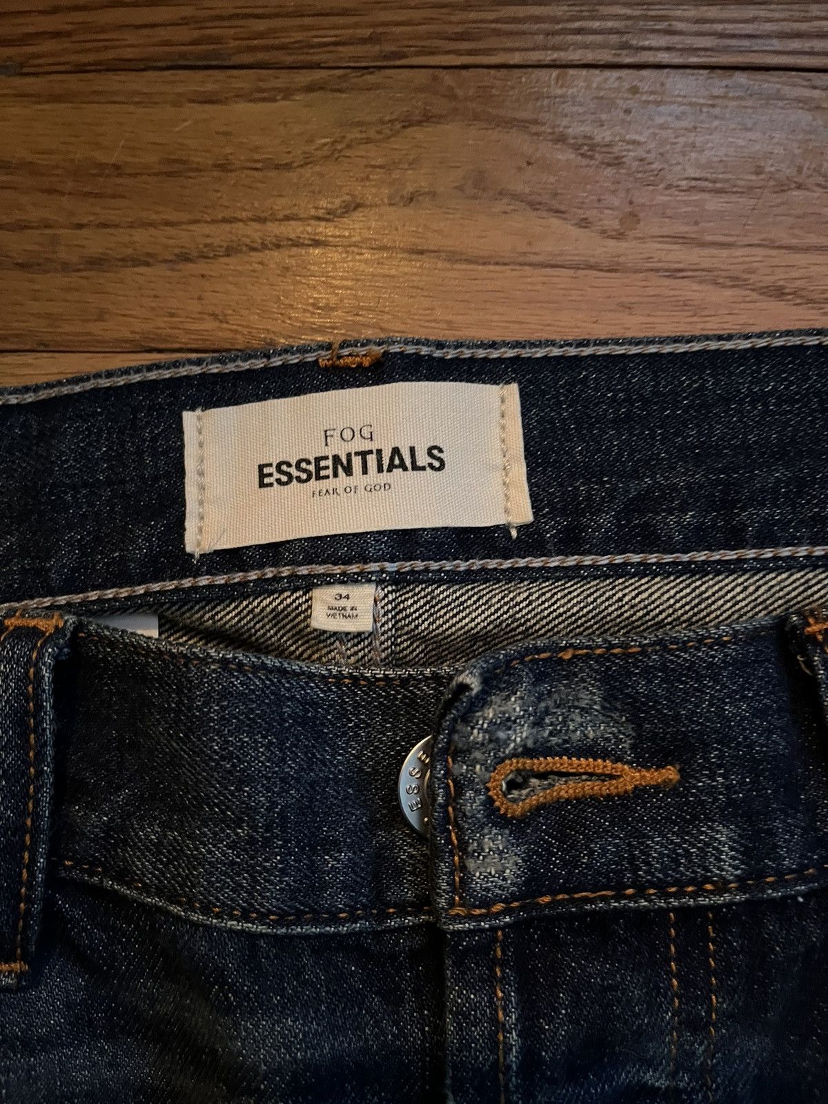 Essentials × FOG × Fear of God FOG essentials denim Size US 34 / EU 50 - 2 Thumbnail