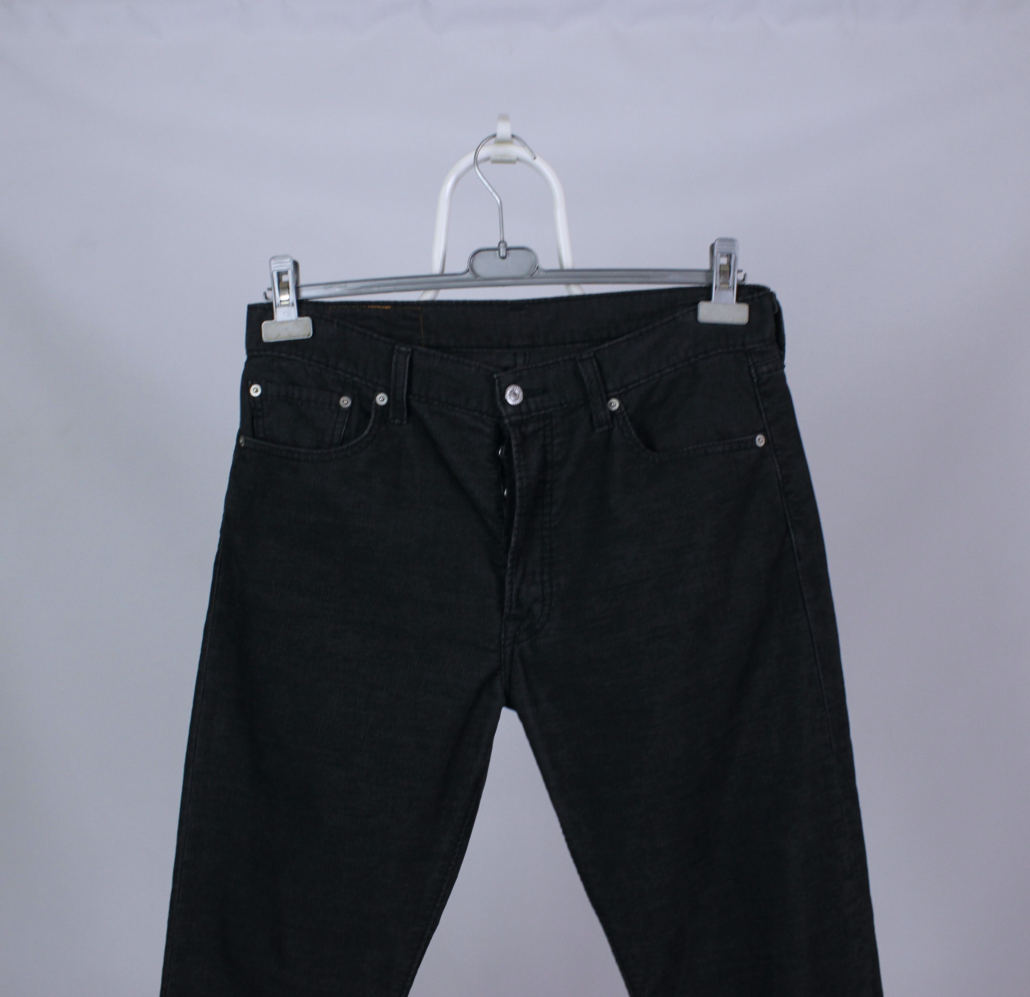 Levi's Vintage levis 401 jeans denim rare velvet black 34 30 Size US 34 / EU 50 - 9 Thumbnail