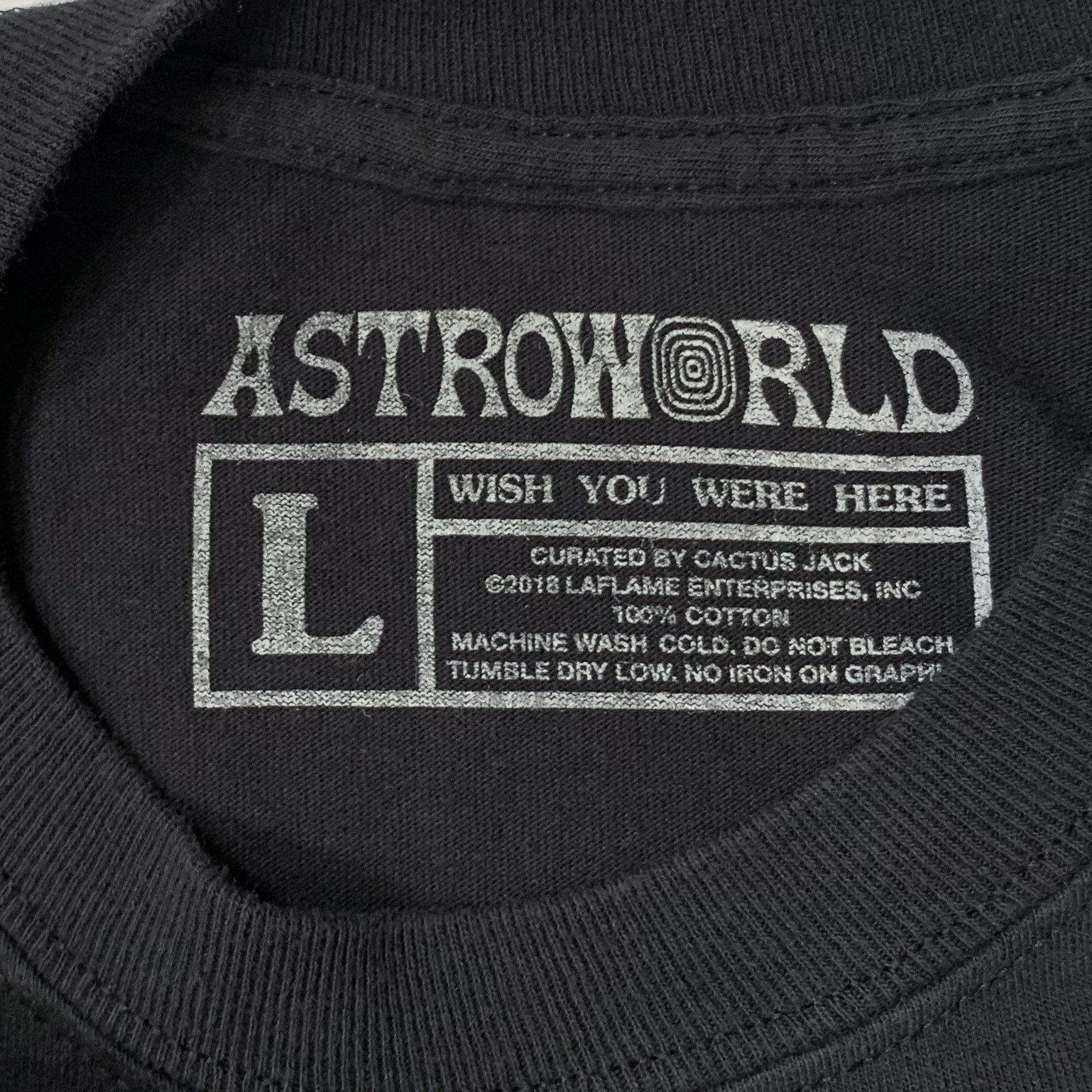 Travis Scott TRAVIS SCOTT Astroworld Horse L/S Size US L / EU 52-54 / 3 - 3 Thumbnail