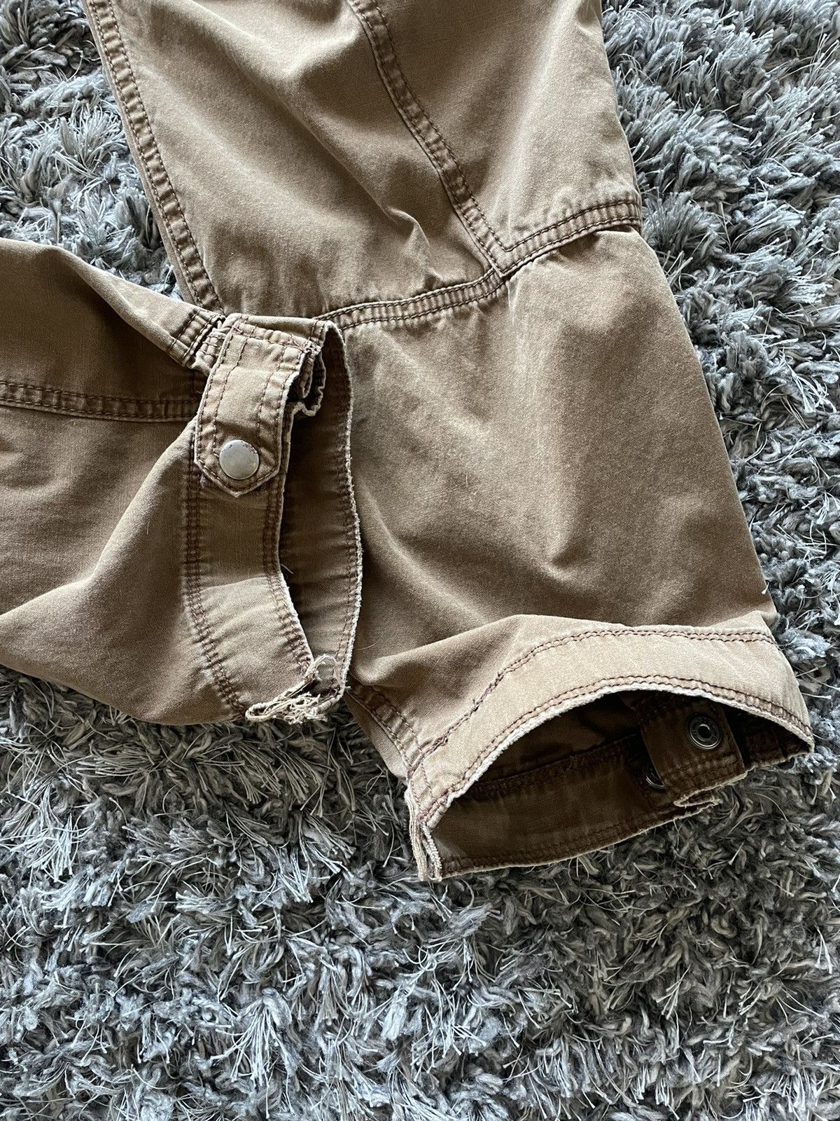 Polo Ralph Lauren × Vintage Vintage Polo Ralph Lauren Brown Utility Pants 32x30 Military Size US 30 / EU 46 - 3 Thumbnail