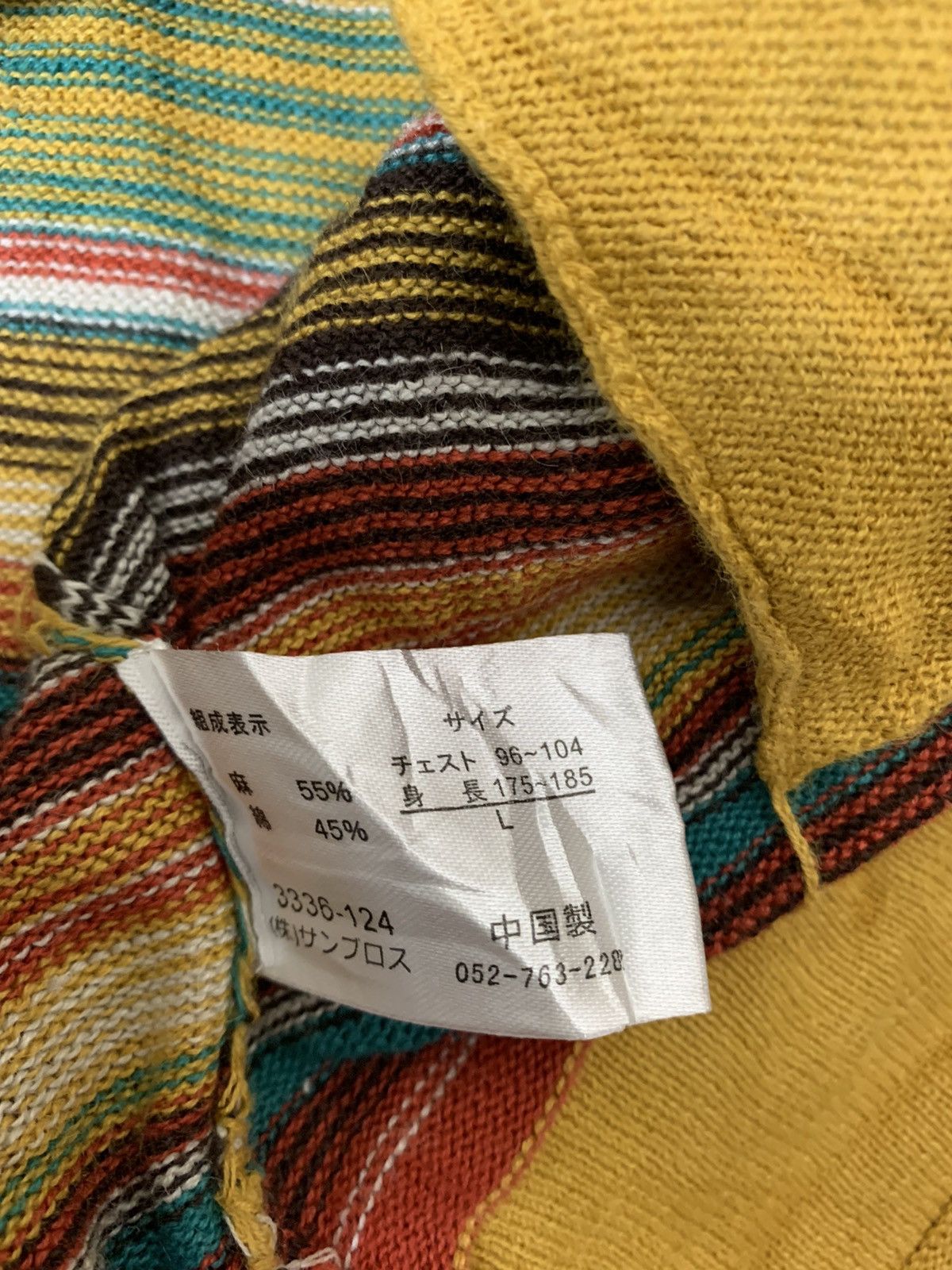 Japanese Brand Quash Multicolor Cardigan Size US M / EU 48-50 / 2 - 6 Thumbnail