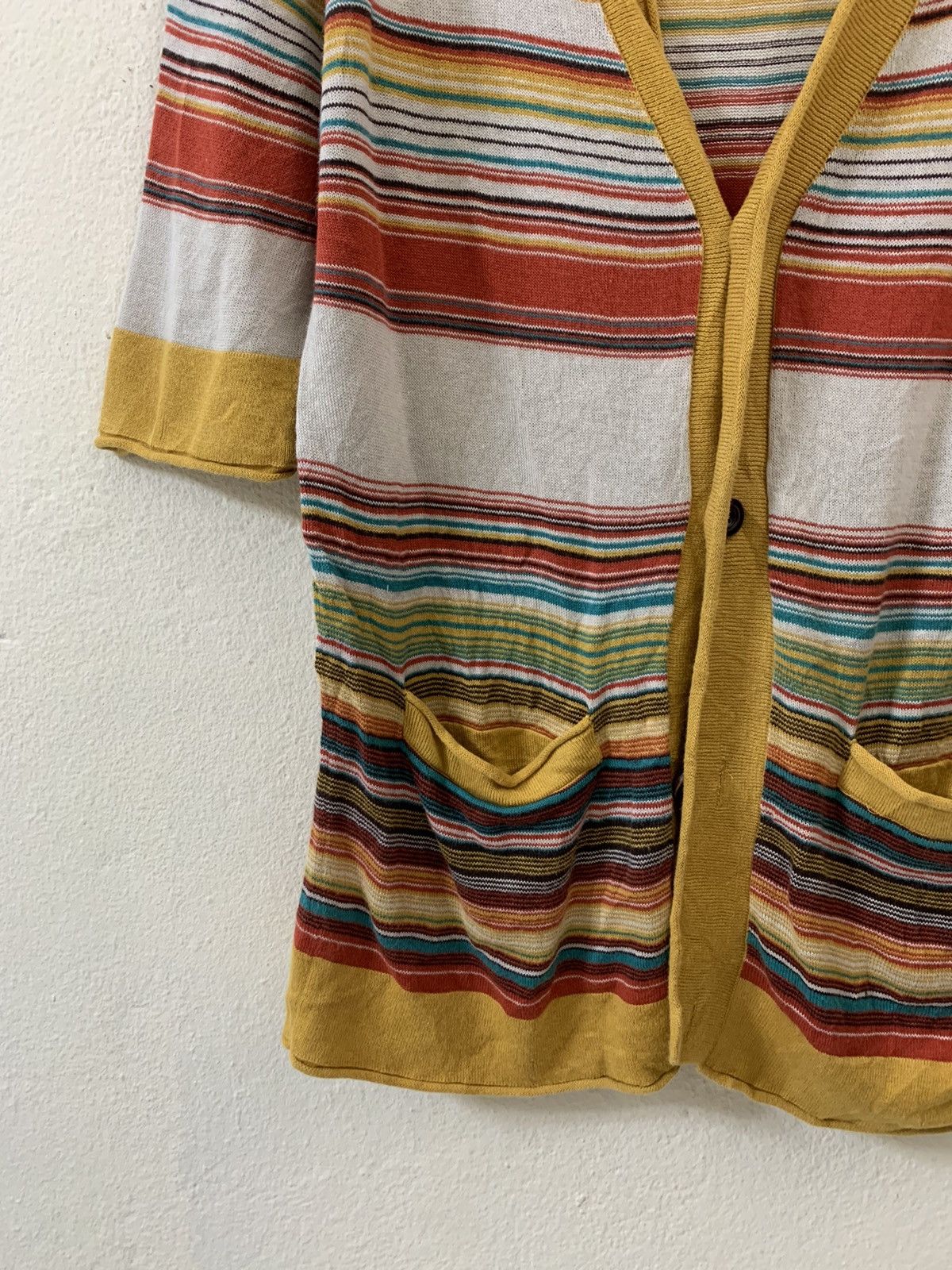 Japanese Brand Quash Multicolor Cardigan Size US M / EU 48-50 / 2 - 3 Thumbnail