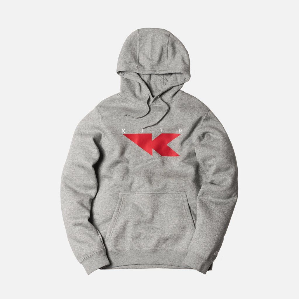 Kith KITH-x-NIKE-FLIGHT-Hoodie-Large-Grey-Red-Ronnie-Fieg-x-Scottie-Pippen NEW Size US L / EU 52-54 / 3 - 2 Preview
