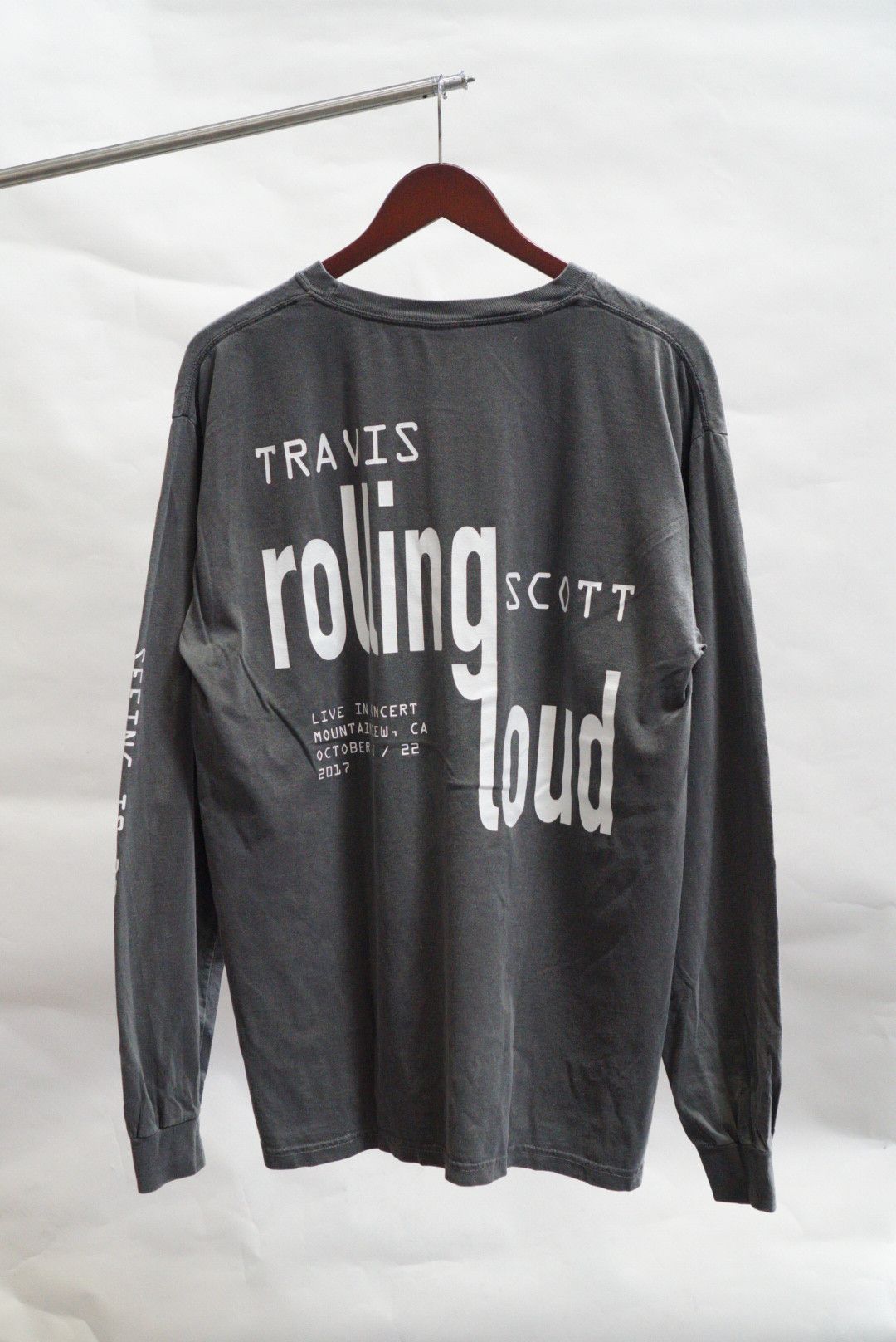 Travis Scott TS X ROLLING LOUD "SEEING IS BELIEVING" LONG SLEEVE Size US XL / EU 56 / 4 - 2 Thumbnail