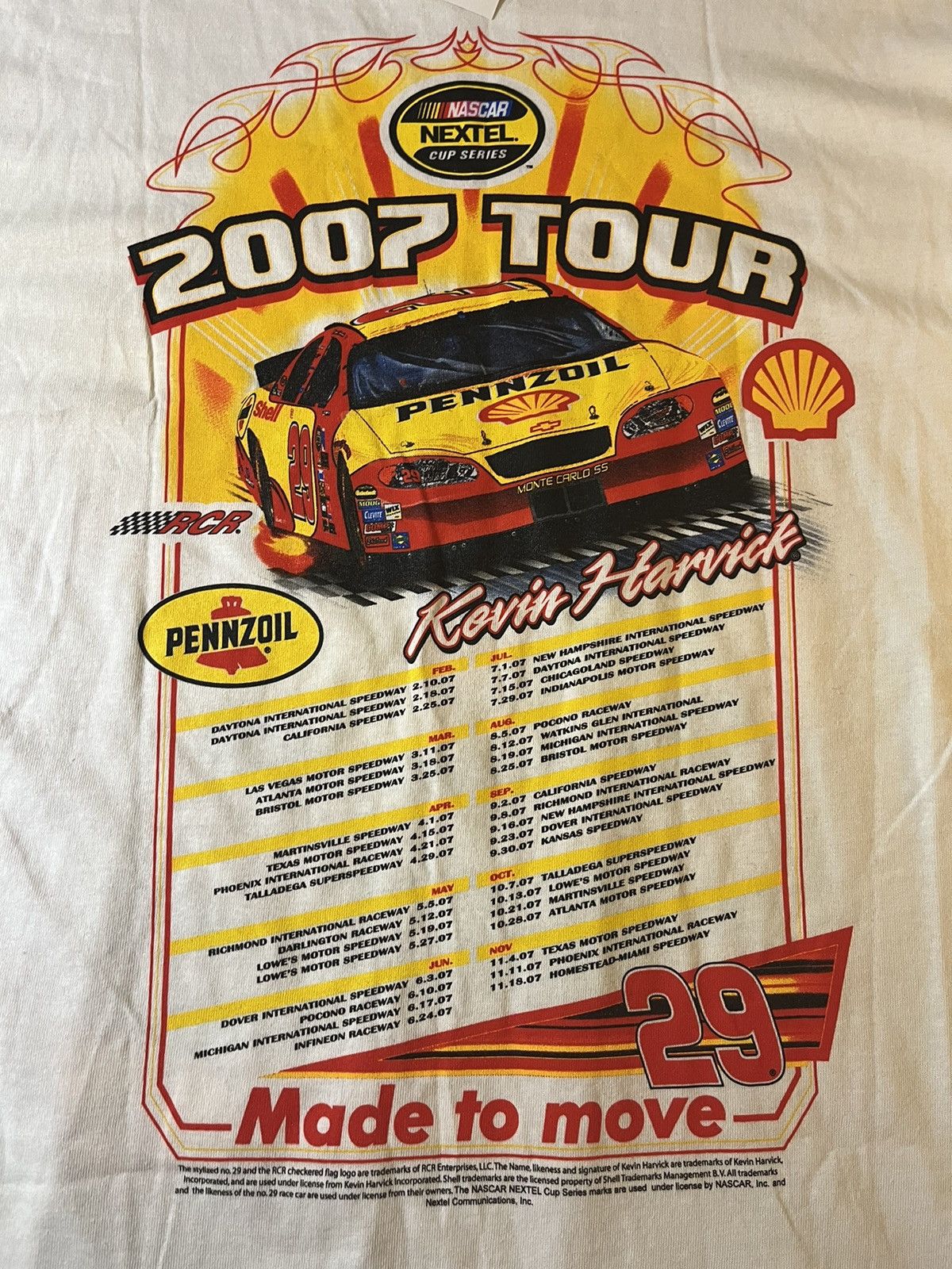 Gildan × NASCAR Nascar 2007 Tour Kevin Harvick Size US L / EU 52-54 / 3 - 4 Thumbnail