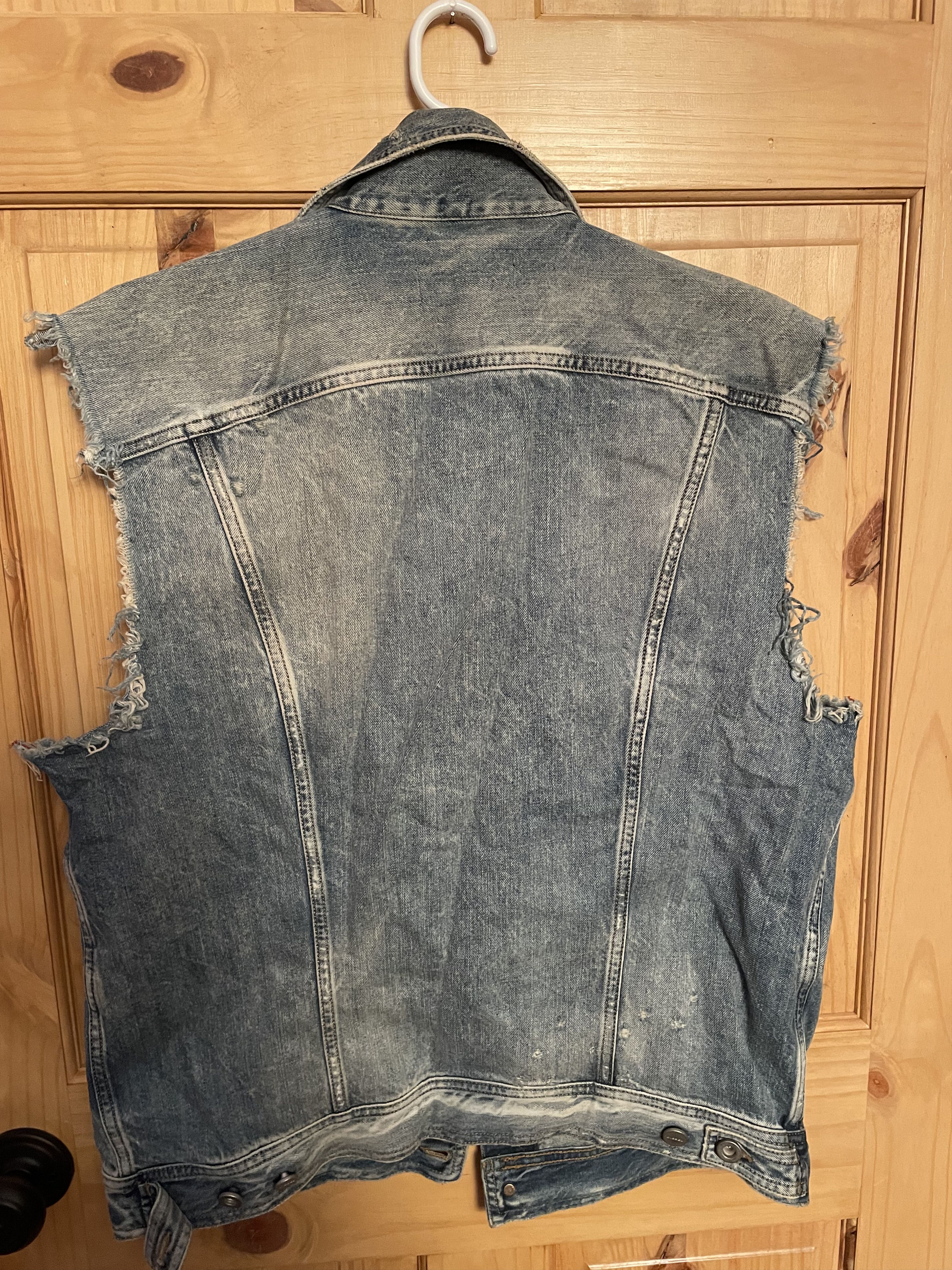 Diesel Diesel Blue D-Vinny Denim Vest Size US M / EU 48-50 / 2 - 2 Thumbnail