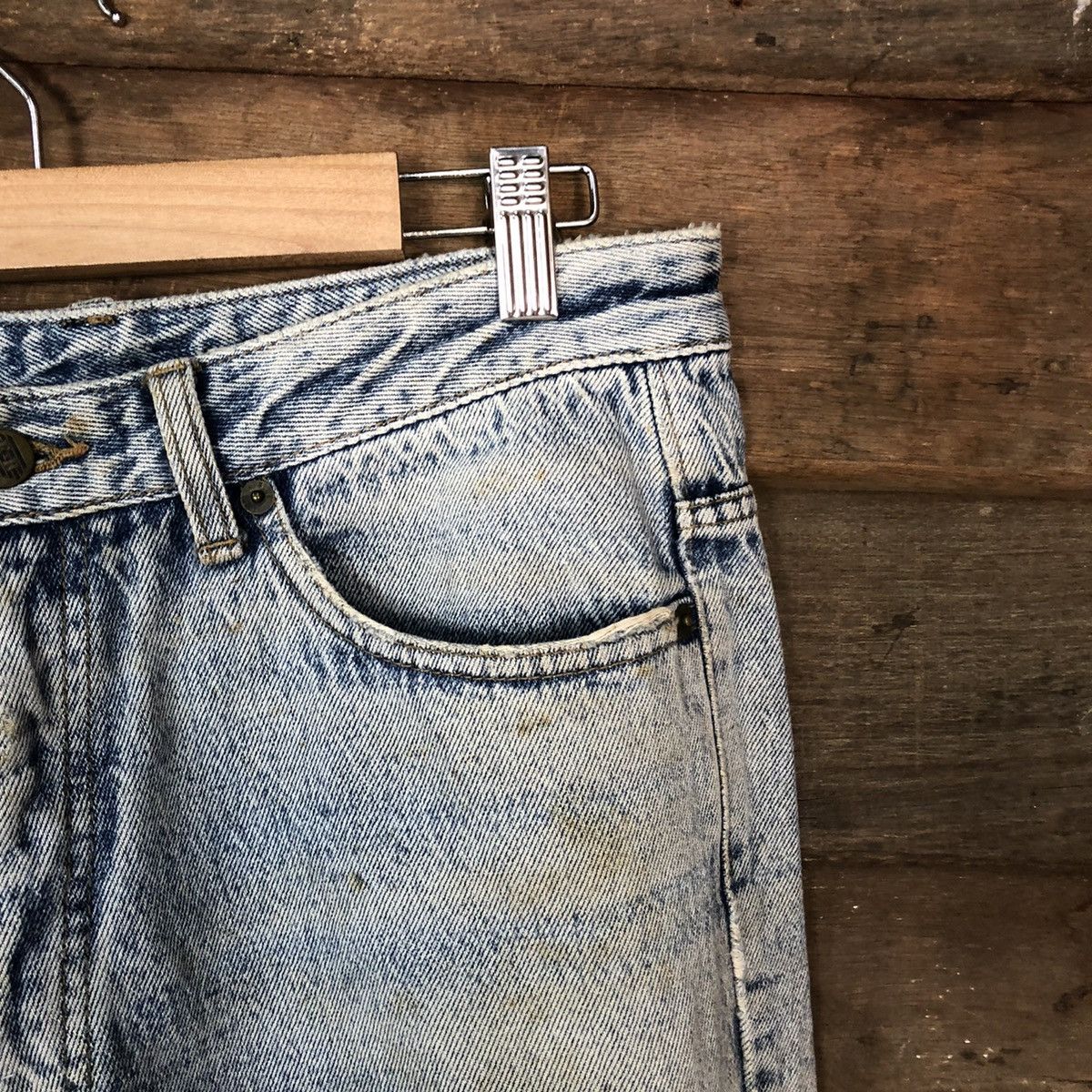 Japanese Brand Ever Blue vintage Distressed Denim #4660 Size US 32 / EU 48 - 5 Thumbnail