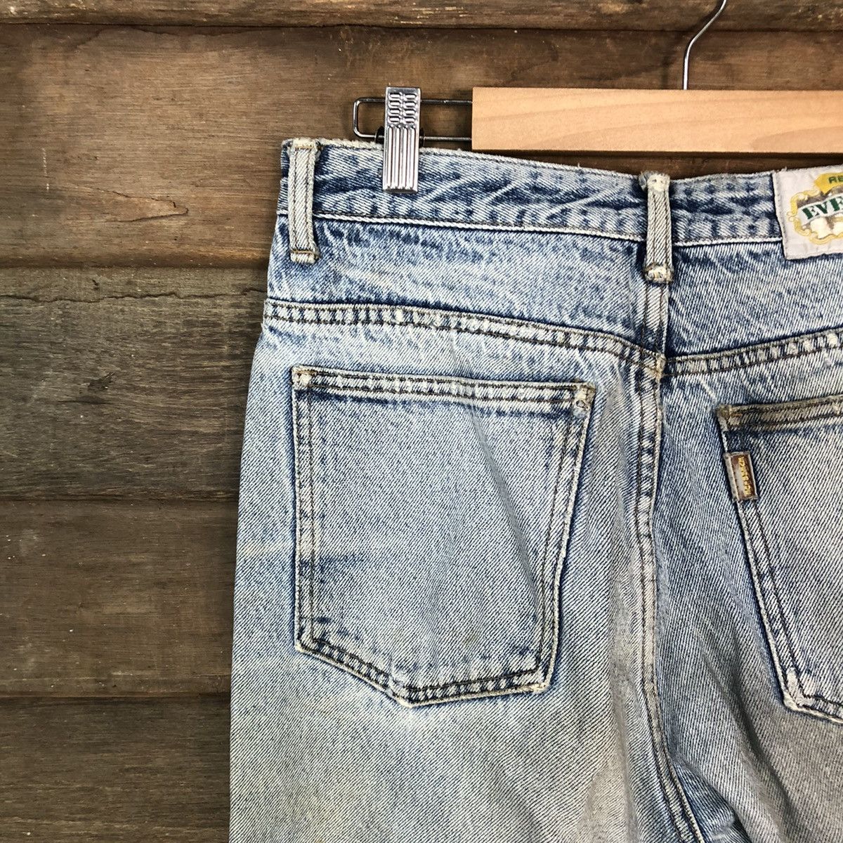 Japanese Brand Ever Blue vintage Distressed Denim #4660 Size US 32 / EU 48 - 13 Thumbnail