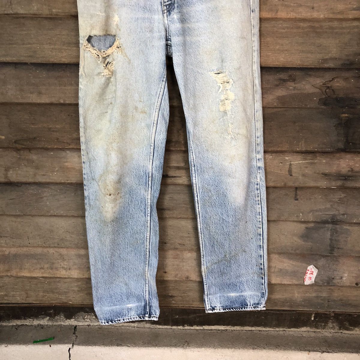 Japanese Brand Ever Blue vintage Distressed Denim #4660 Size US 32 / EU 48 - 3 Thumbnail