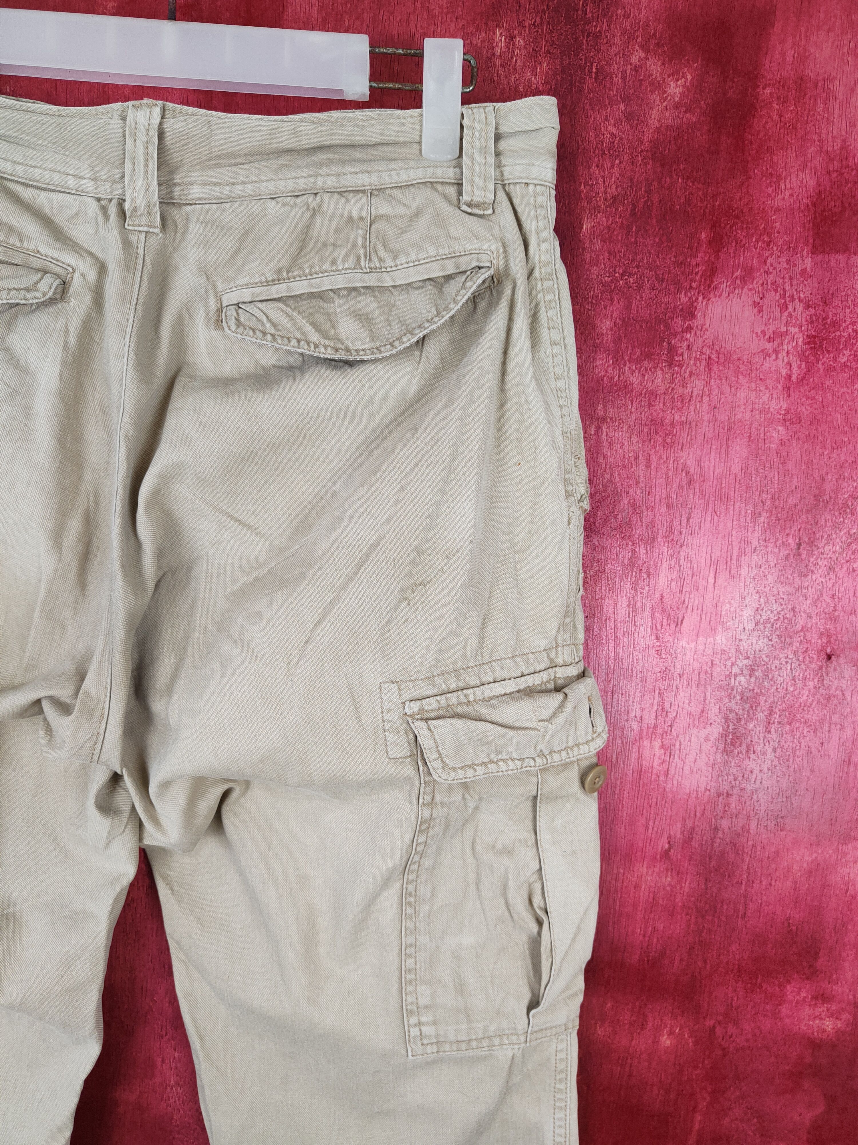 Global Work × Japanese Brand Global Work Brown Multi Pocket Tactical Cargo Pants #391 Size US 31 - 11 Thumbnail