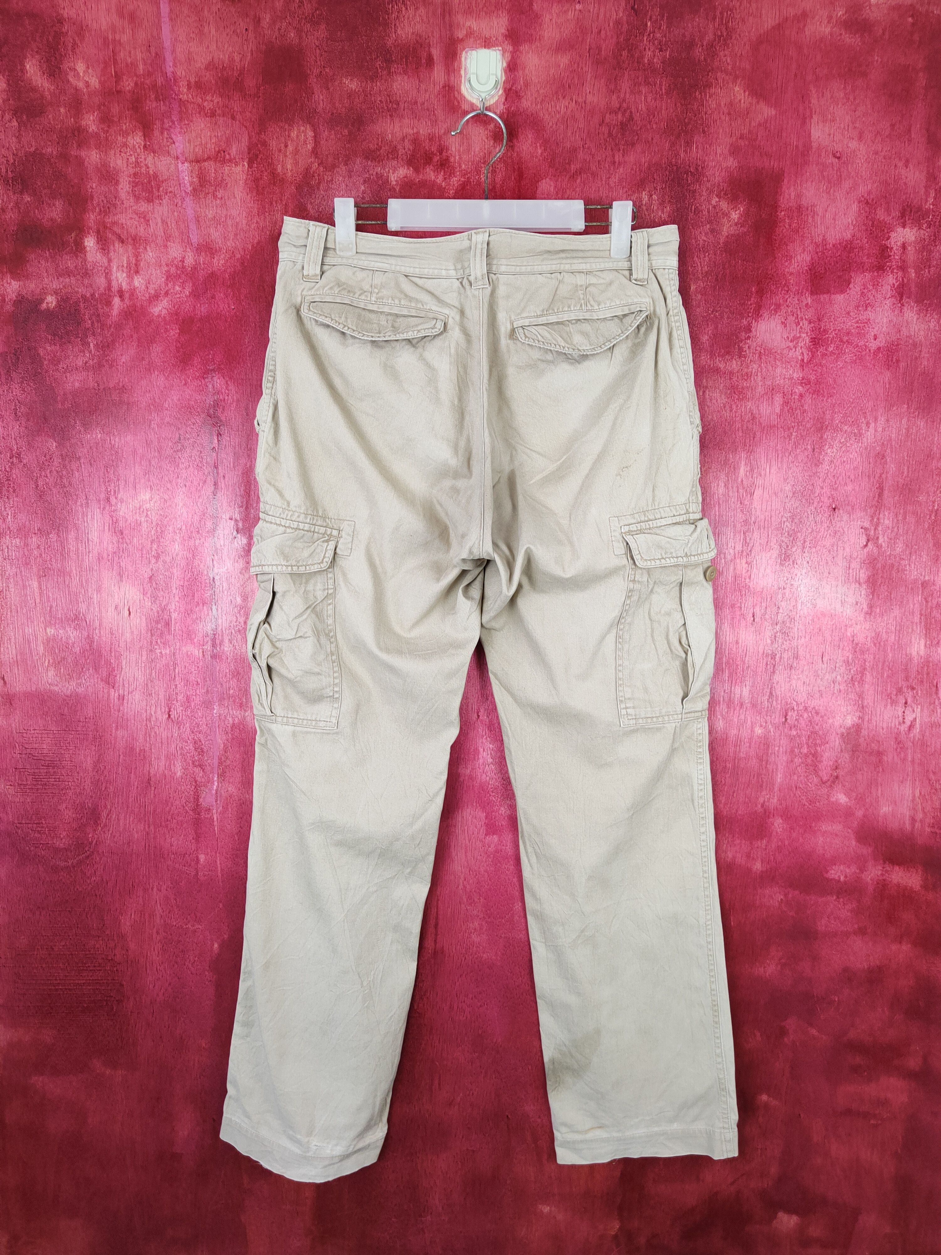 Global Work × Japanese Brand Global Work Brown Multi Pocket Tactical Cargo Pants #391 Size US 31 - 8 Thumbnail