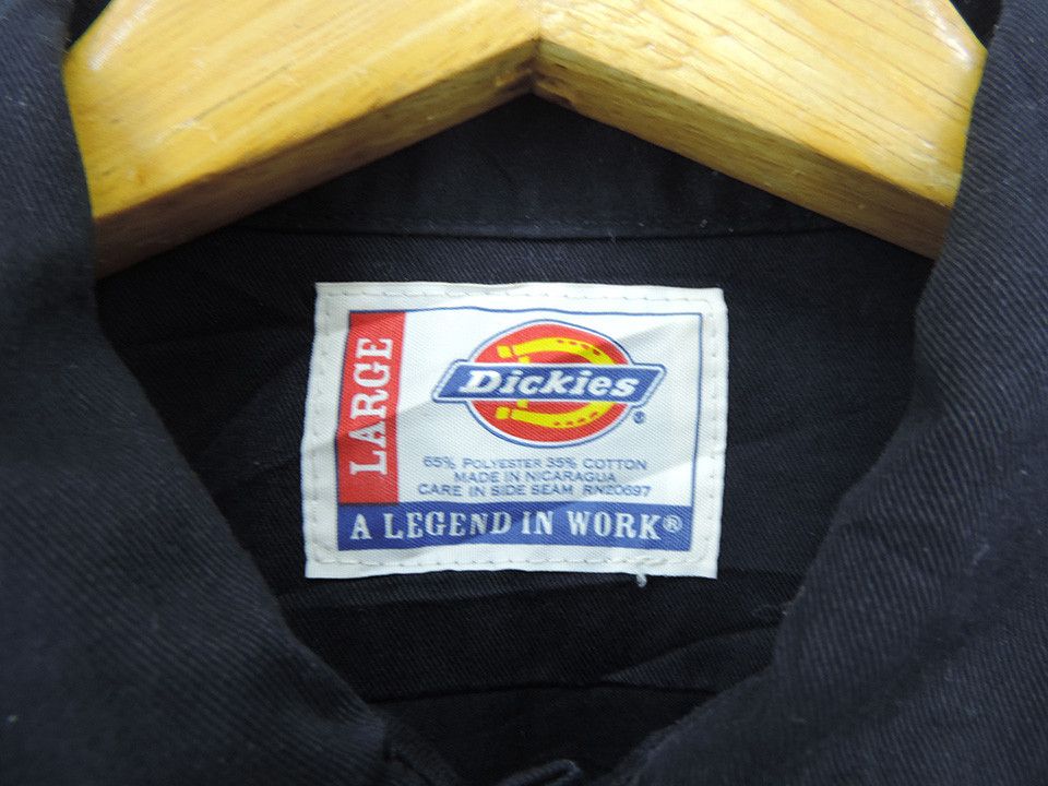 Dickies Vintage Dickies Worker Shirt Design Button Up Size US L / EU 52-54 / 3 - 4 Thumbnail