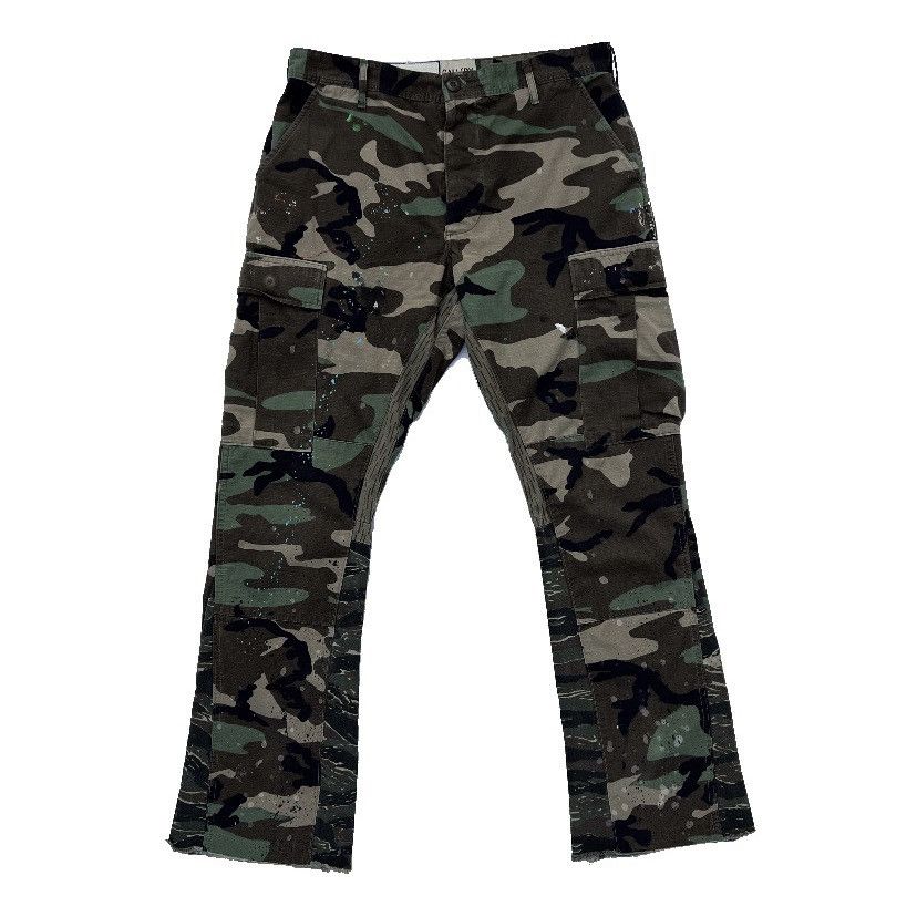 Gallery Dept. GALLERY DEPT Camo Flare Cargo Pants Grailed