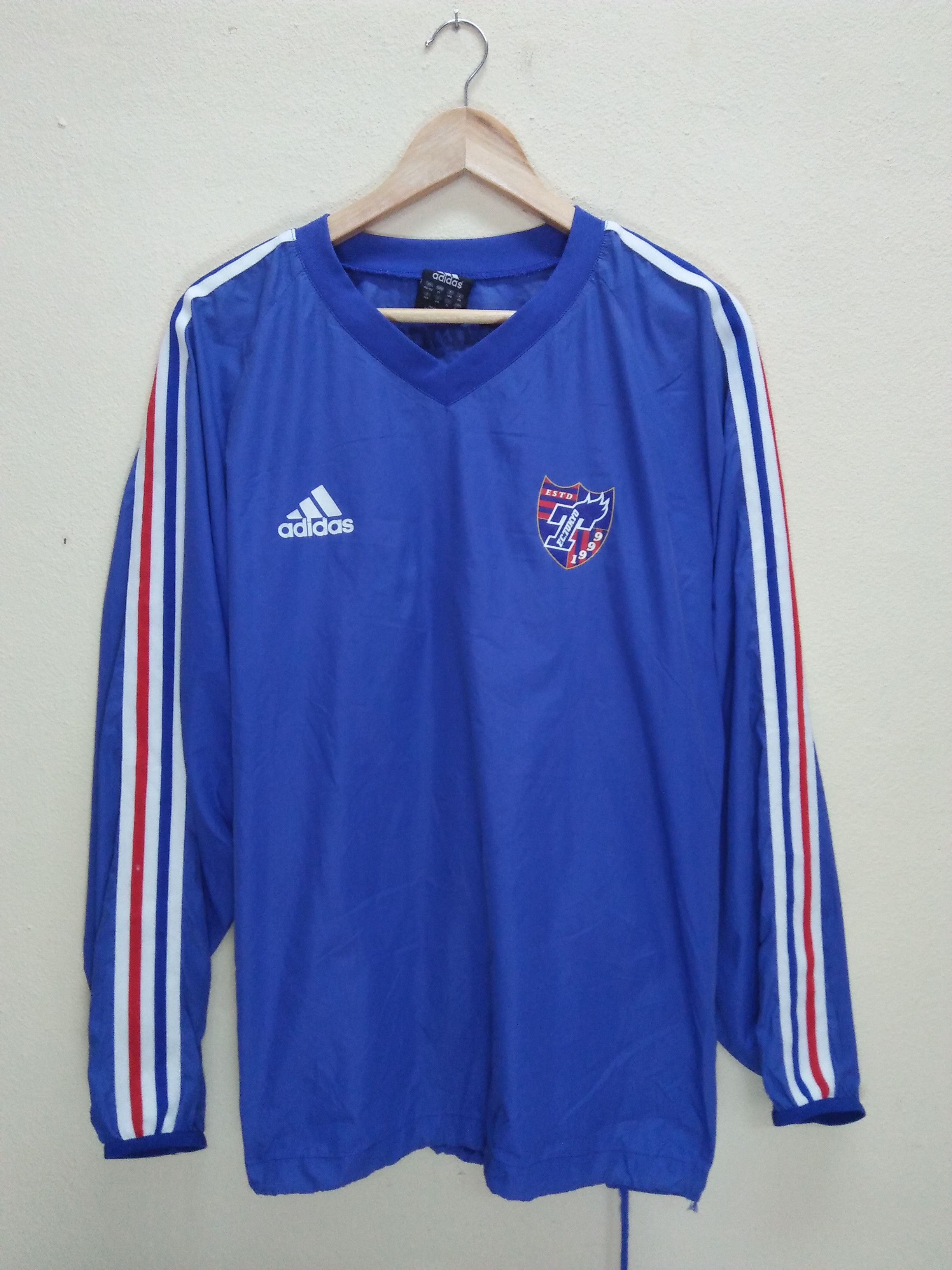 Adidas ADIDAS X FC TOKYO FC東京 Efushī Tōkyō Big Logo Tee Size US M / EU 48-50 / 2 - 2 Thumbnail
