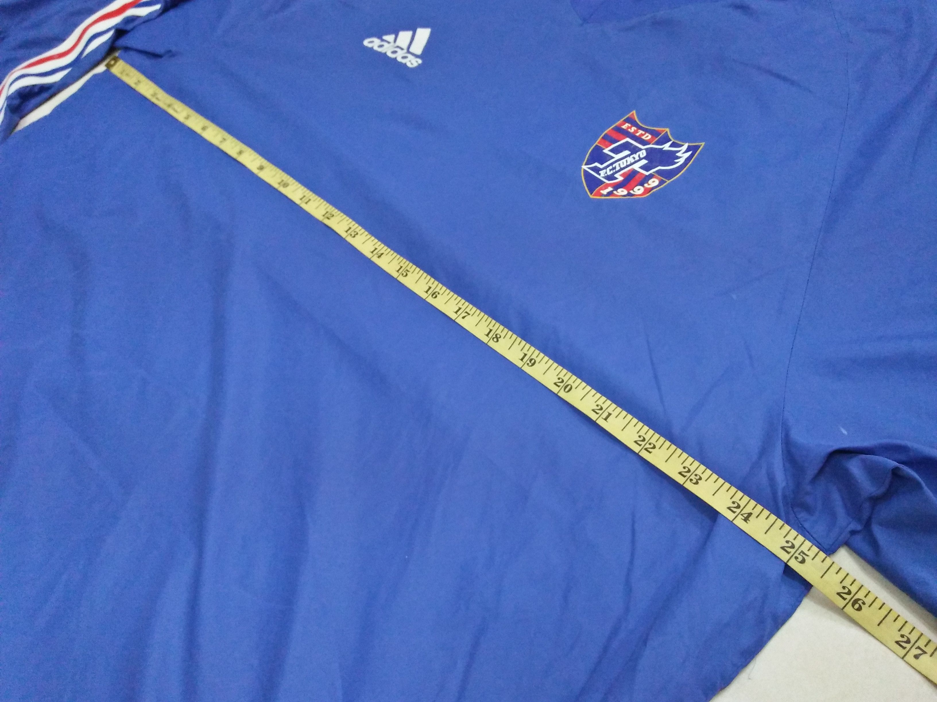 Adidas ADIDAS X FC TOKYO FC東京 Efushī Tōkyō Big Logo Tee Size US M / EU 48-50 / 2 - 9 Thumbnail
