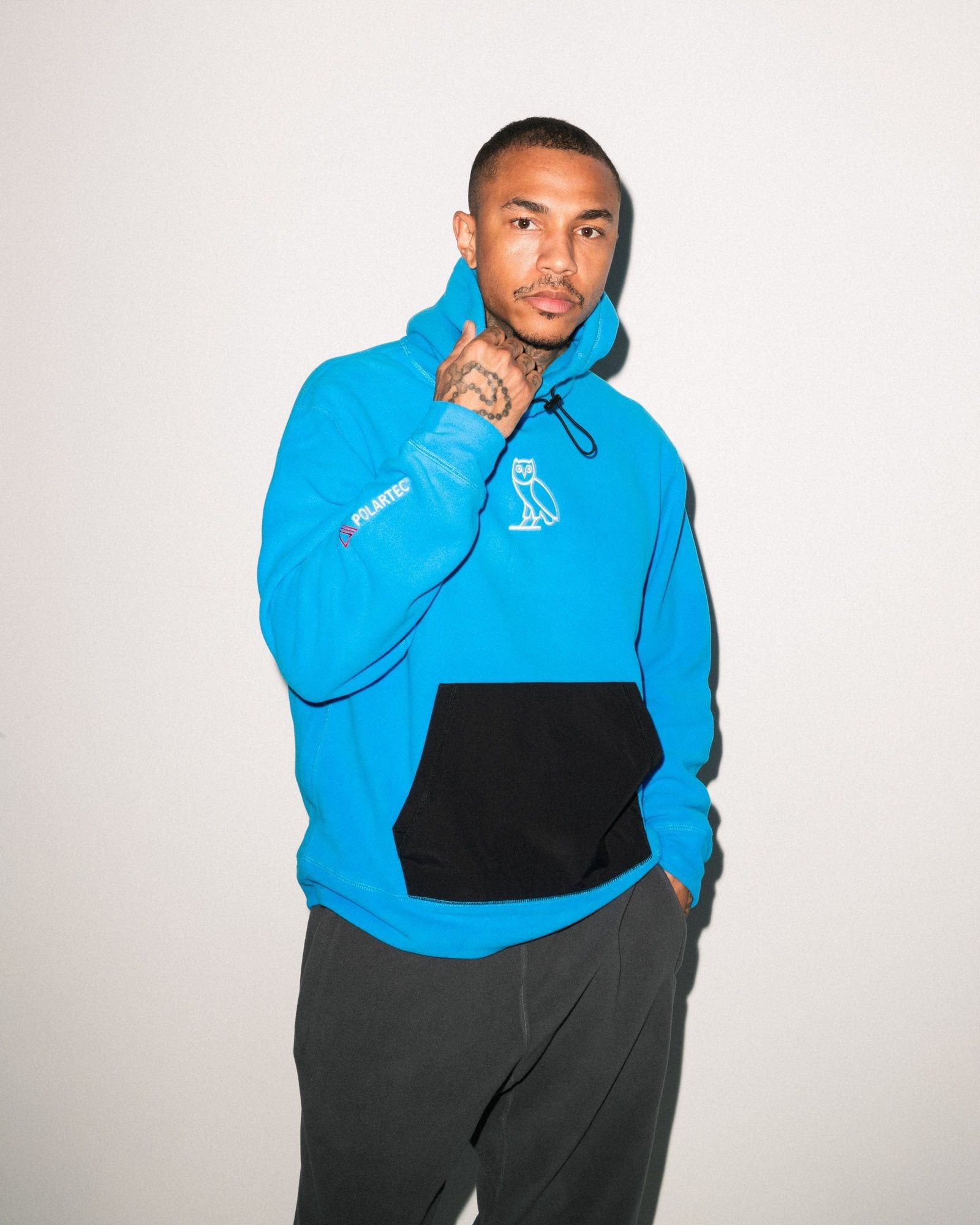 Drake OVO X POLARTEC® MICROFLEECE HOODIE Size US L / EU 52-54 / 3 - 5 Thumbnail
