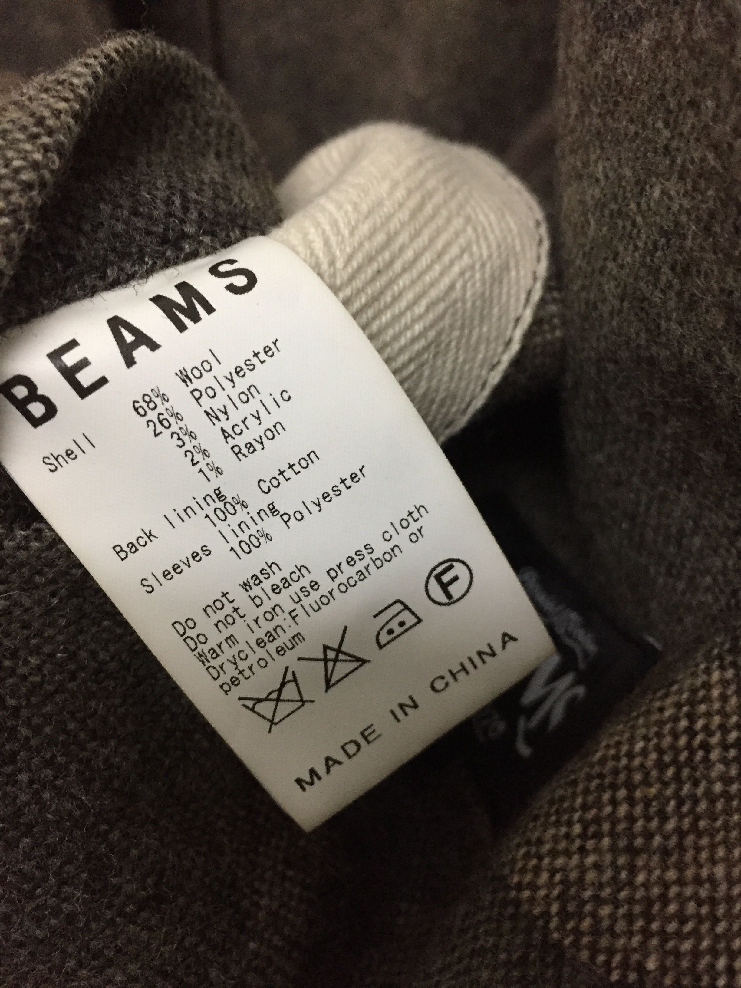 Beams Plus CAMO Wool Mix fabric jacket Size US S / EU 44-46 / 1 - 9 Thumbnail