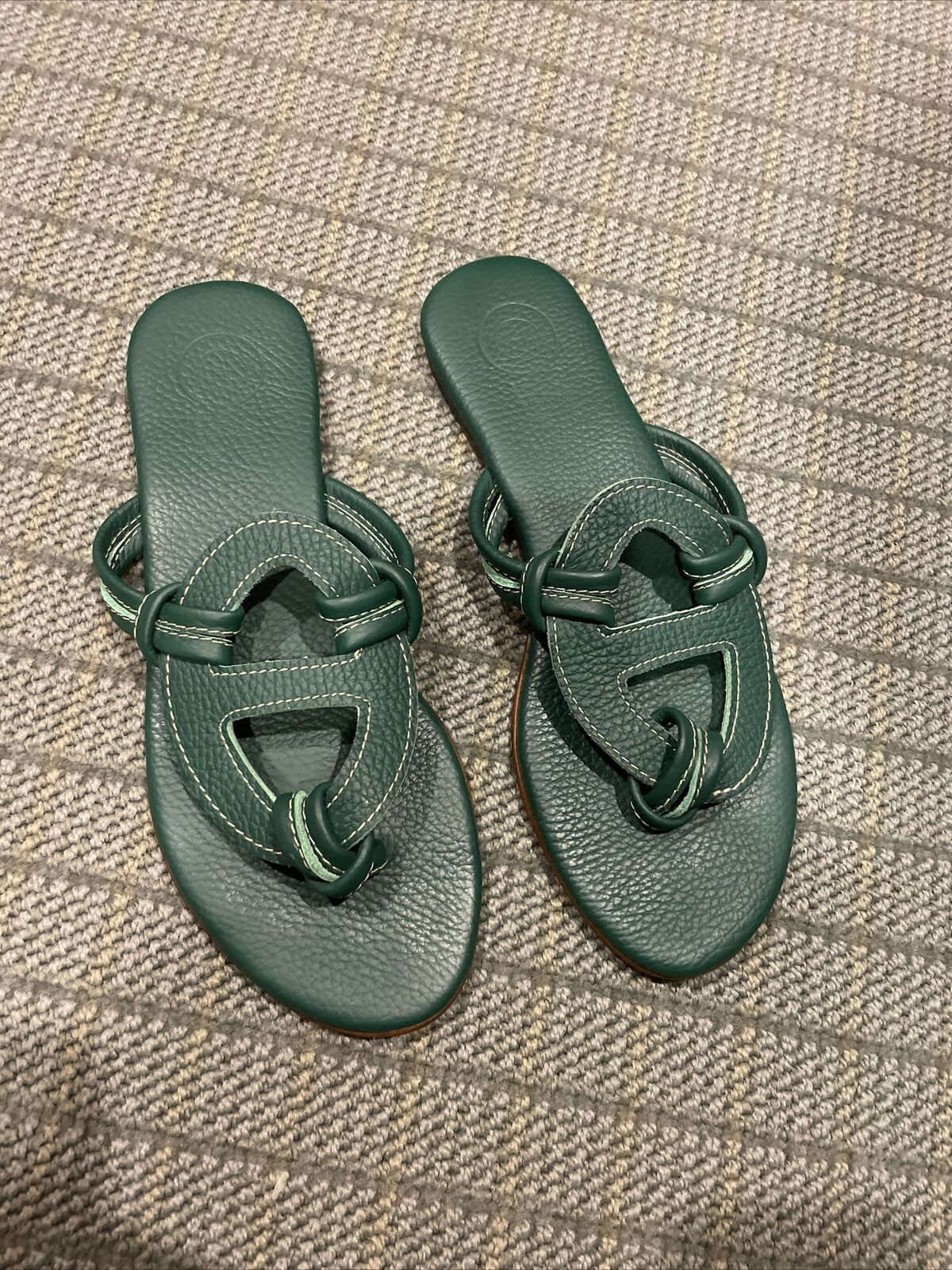 Other Faux Hermes leather sandals hand made Size US 8 / IT 38 - 1 Thumbnail
