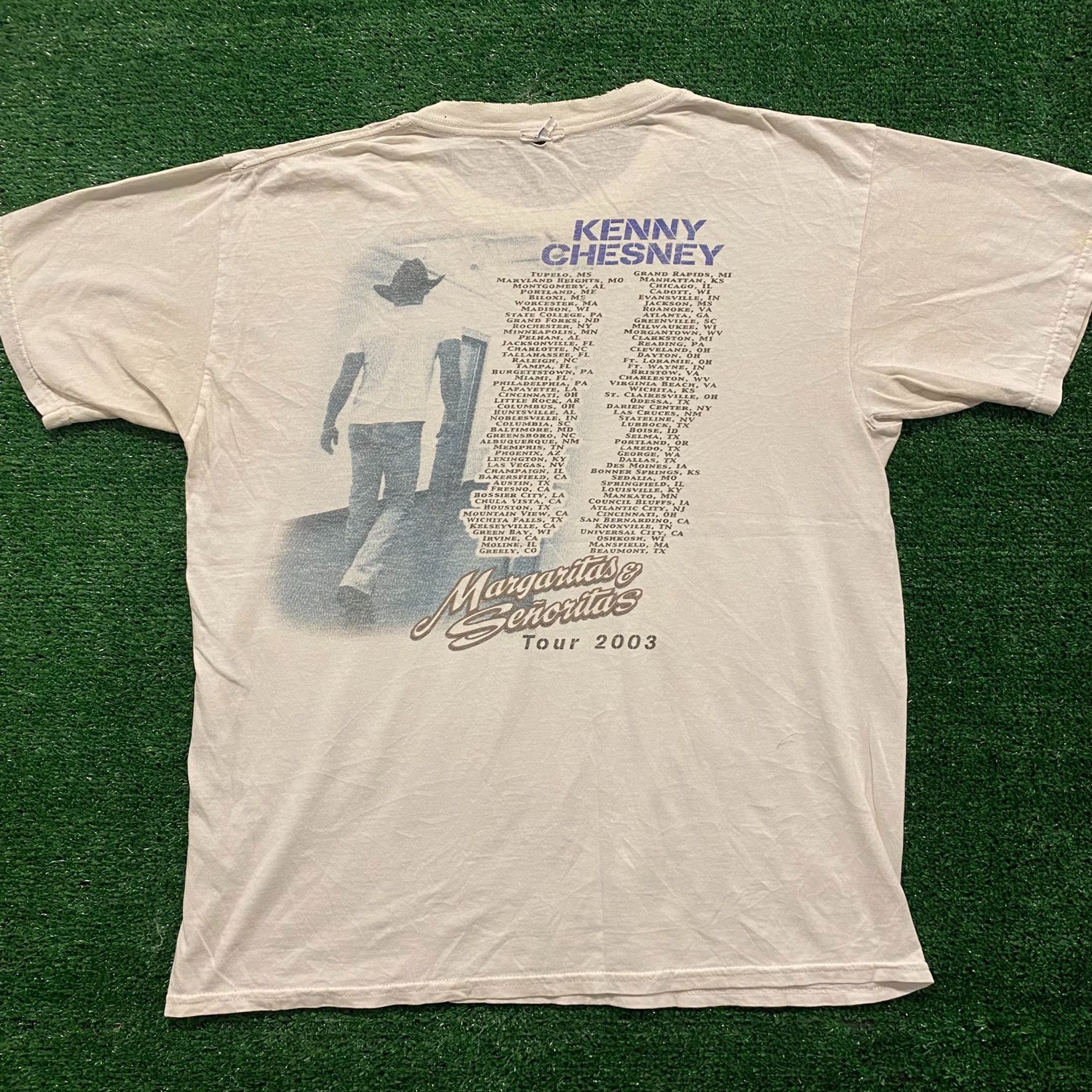 Band Tees Kenny Chesney Vintage Country Music T-Shirt Size US L / EU 52-54 / 3 - 3 Thumbnail