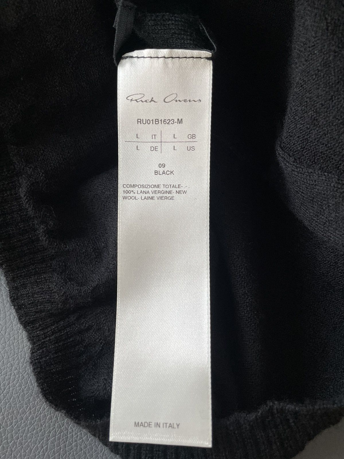 Rick Owens Super Runway Brand New Virgin Wool Skinny Hooded Sweater Size US L / EU 52-54 / 3 - 5 Thumbnail