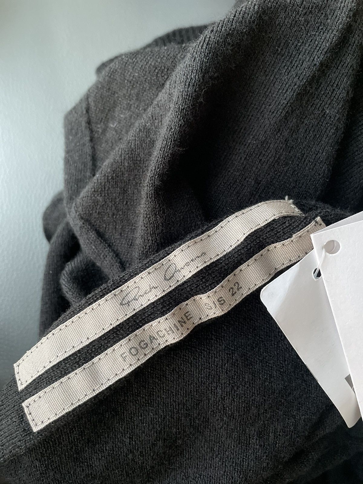 Rick Owens Super Runway Brand New Virgin Wool Skinny Hooded Sweater Size US L / EU 52-54 / 3 - 17 Thumbnail