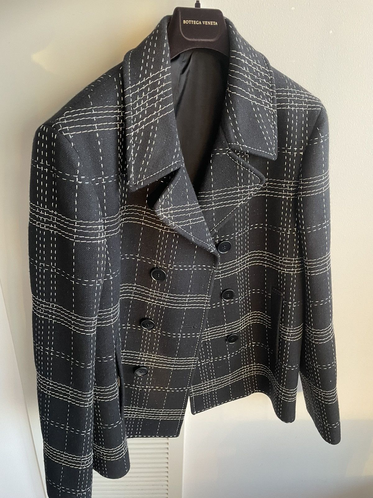 Bottega Veneta Rare $8,500 Value Bottega Super Runway Double Breast Coat Size US L / EU 52-54 / 3 - 7 Thumbnail