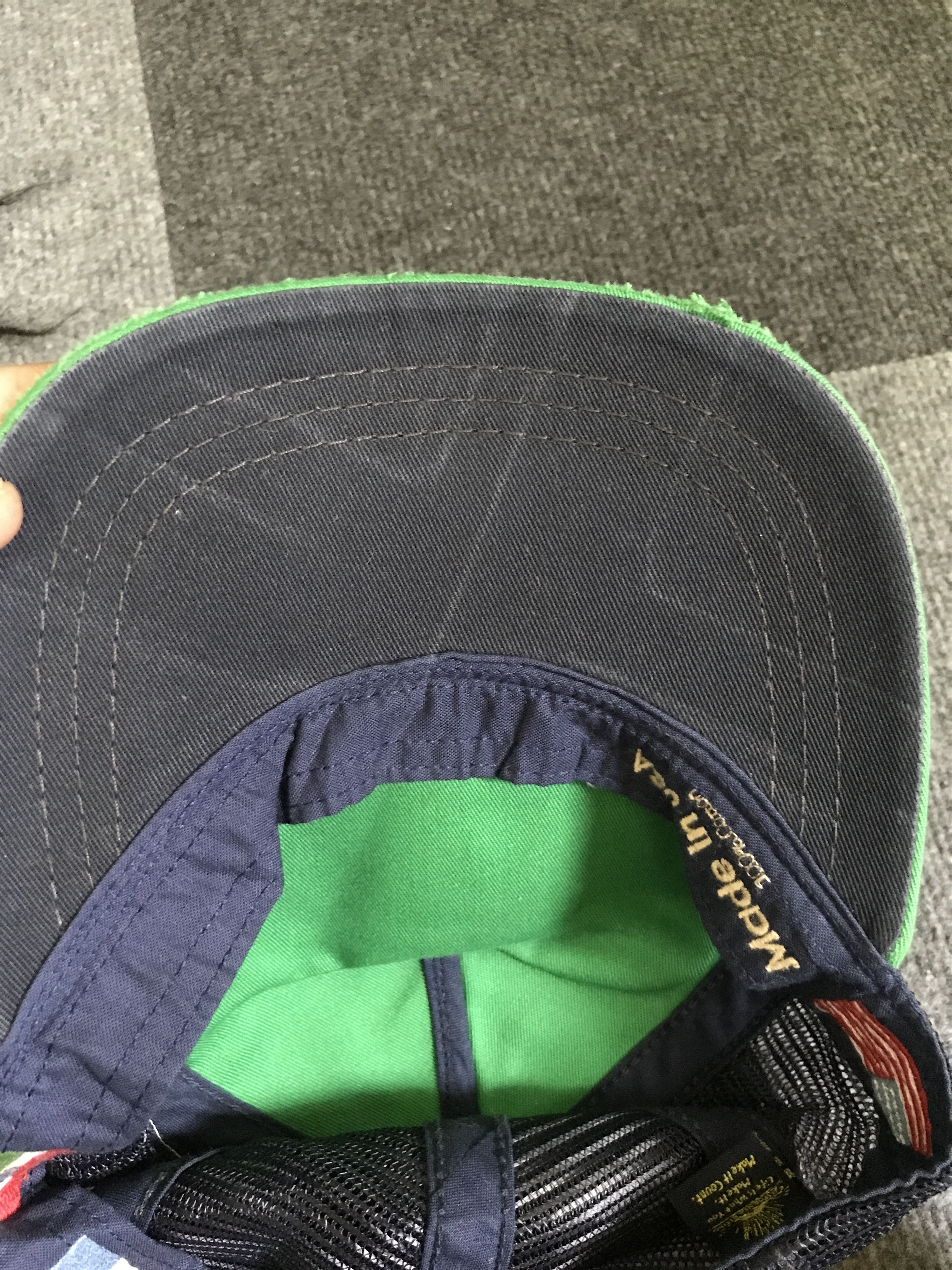 Vintage BSC115 Vintage Rare Distressed USA MADE Cap Size ONE SIZE - 13 Thumbnail