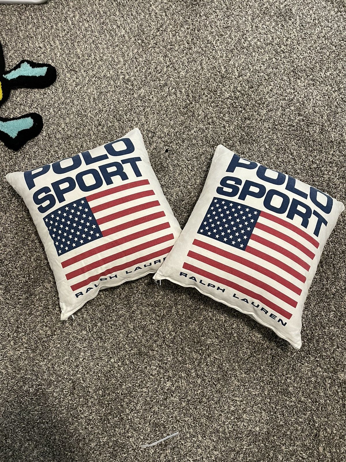 Polo Ralph Lauren 90’s Made in USA Polo Sport Pillow’s Grailed