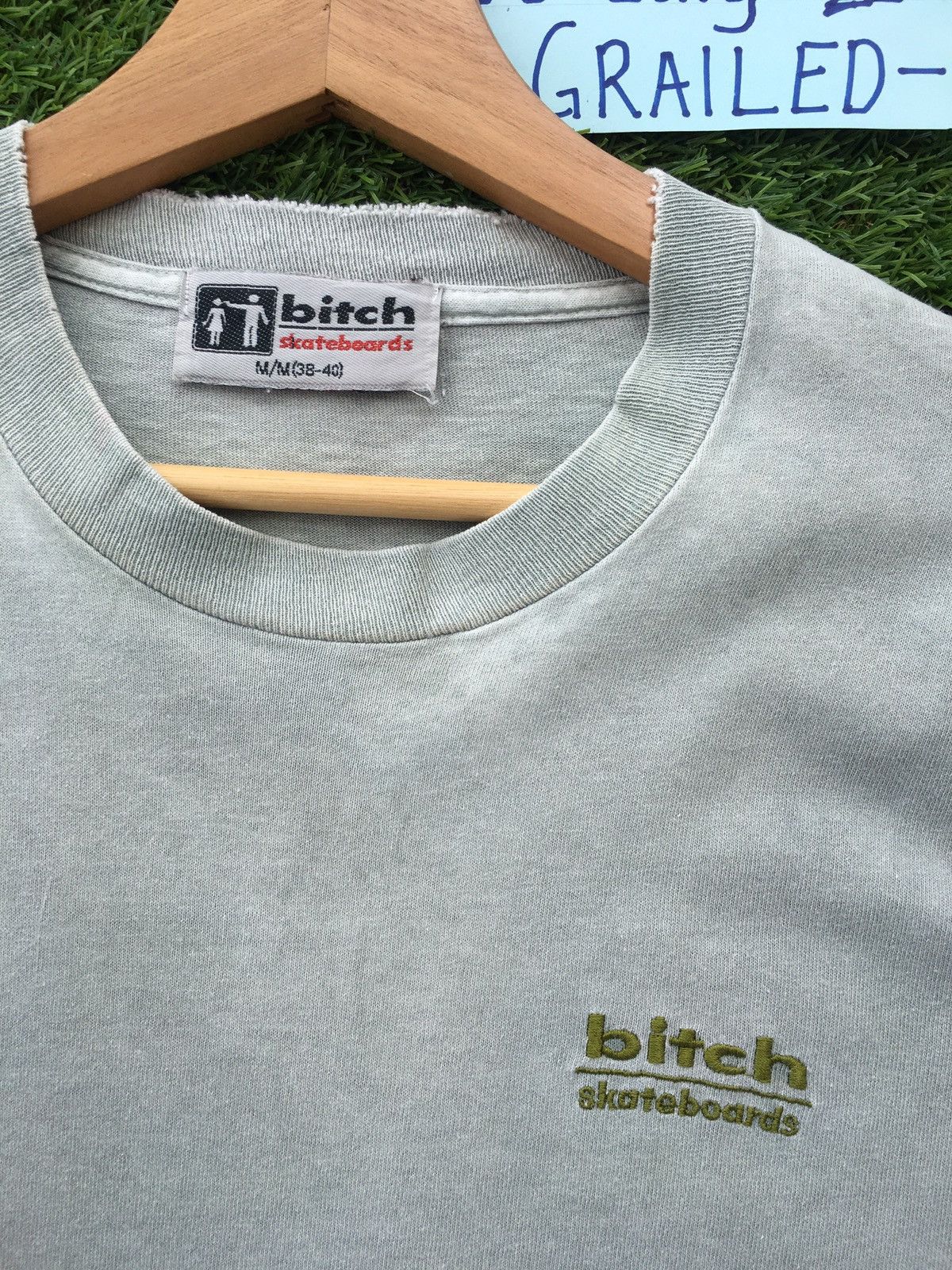 Vintage Vintage Bitch Skateboard Tshirt Size US S / EU 44-46 / 1 - 6 Thumbnail