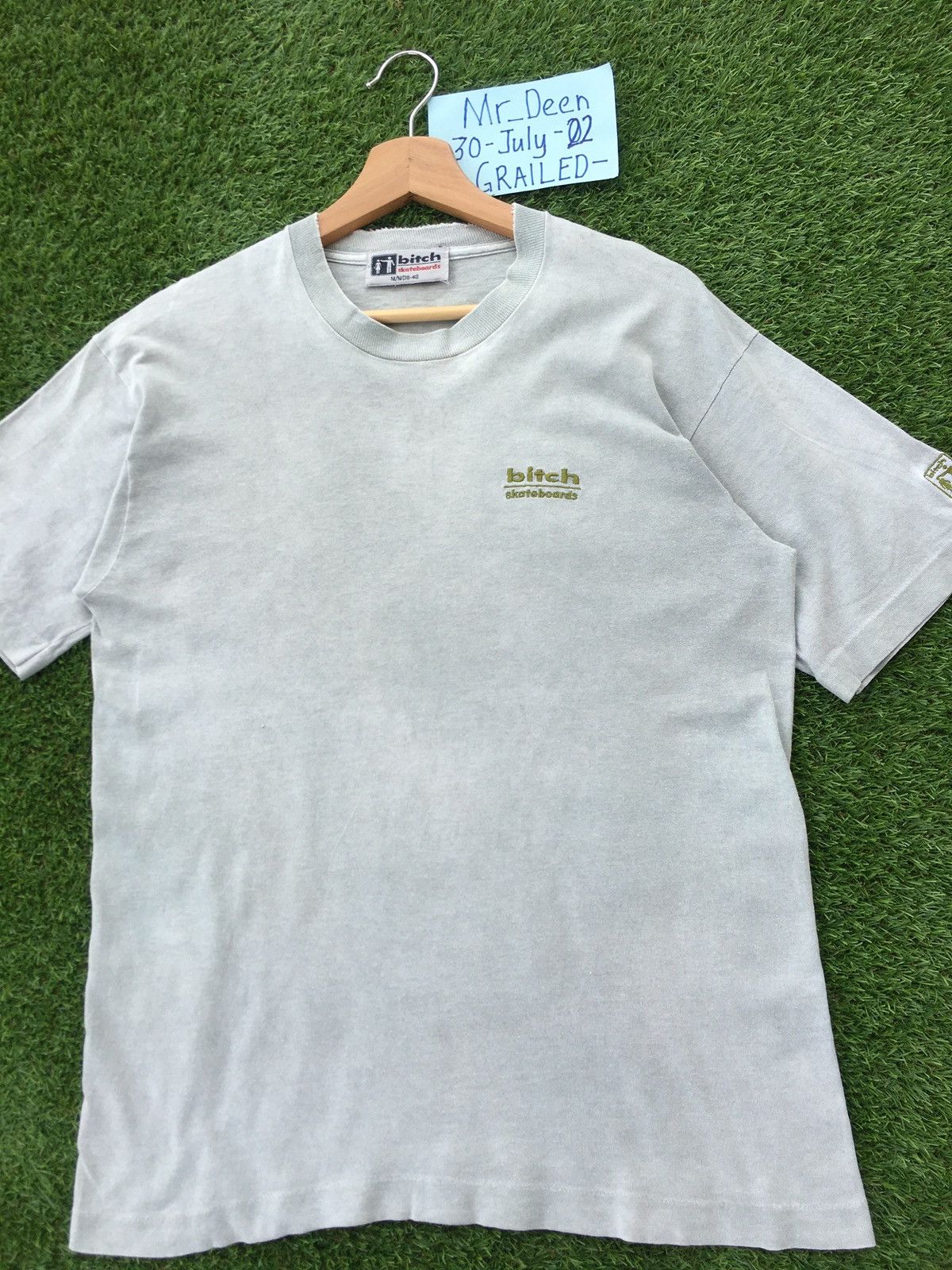 Vintage Vintage Bitch Skateboard Tshirt Size US S / EU 44-46 / 1 - 5 Thumbnail