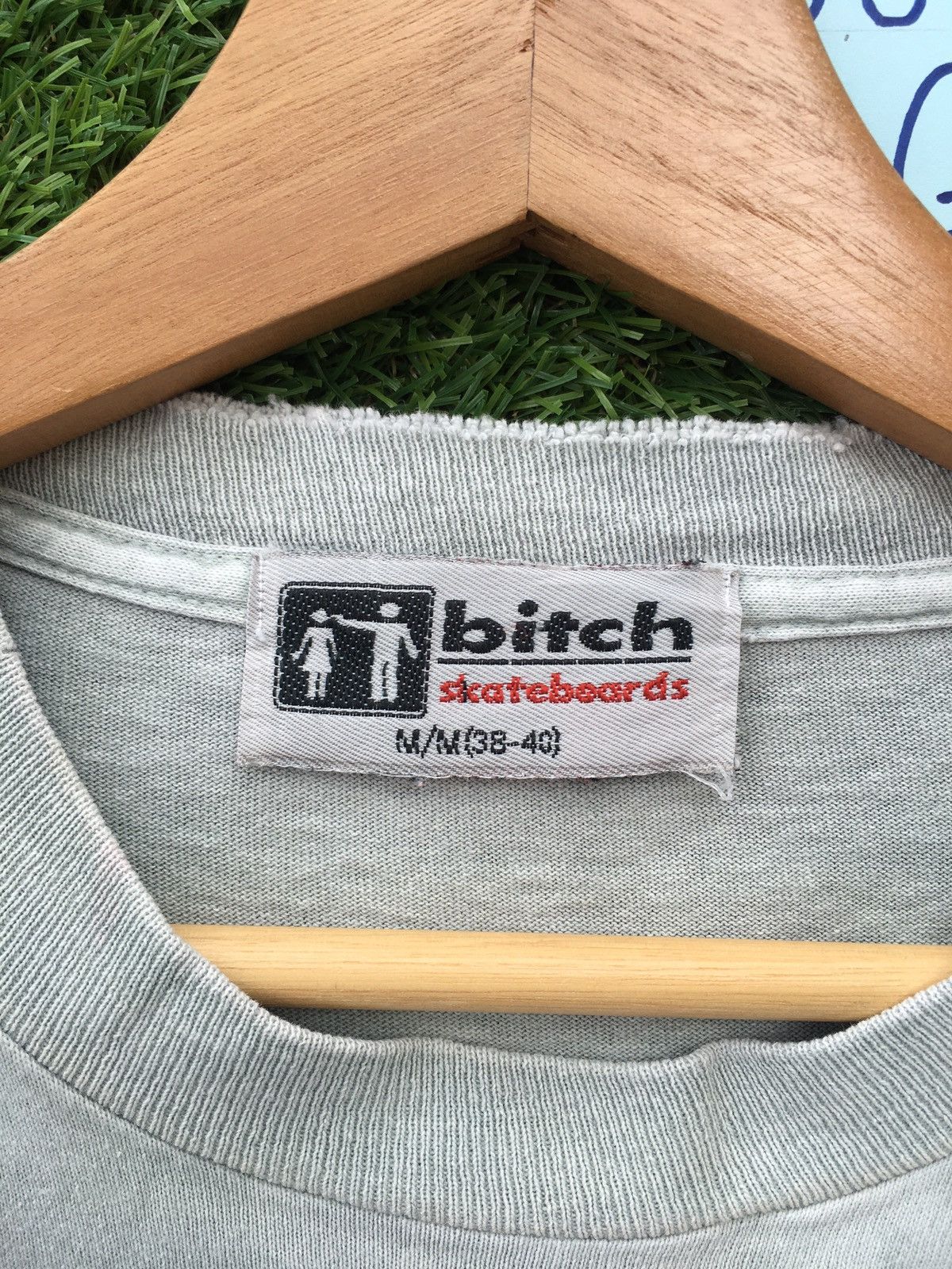 Vintage Vintage Bitch Skateboard Tshirt Size US S / EU 44-46 / 1 - 7 Thumbnail