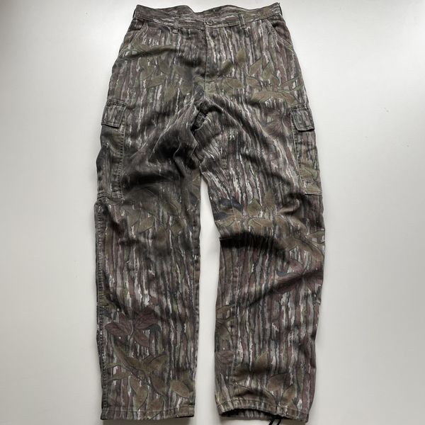 Vintage Vintage 90s Real Tree Camo Cargo pants USA rare 34x32 rare