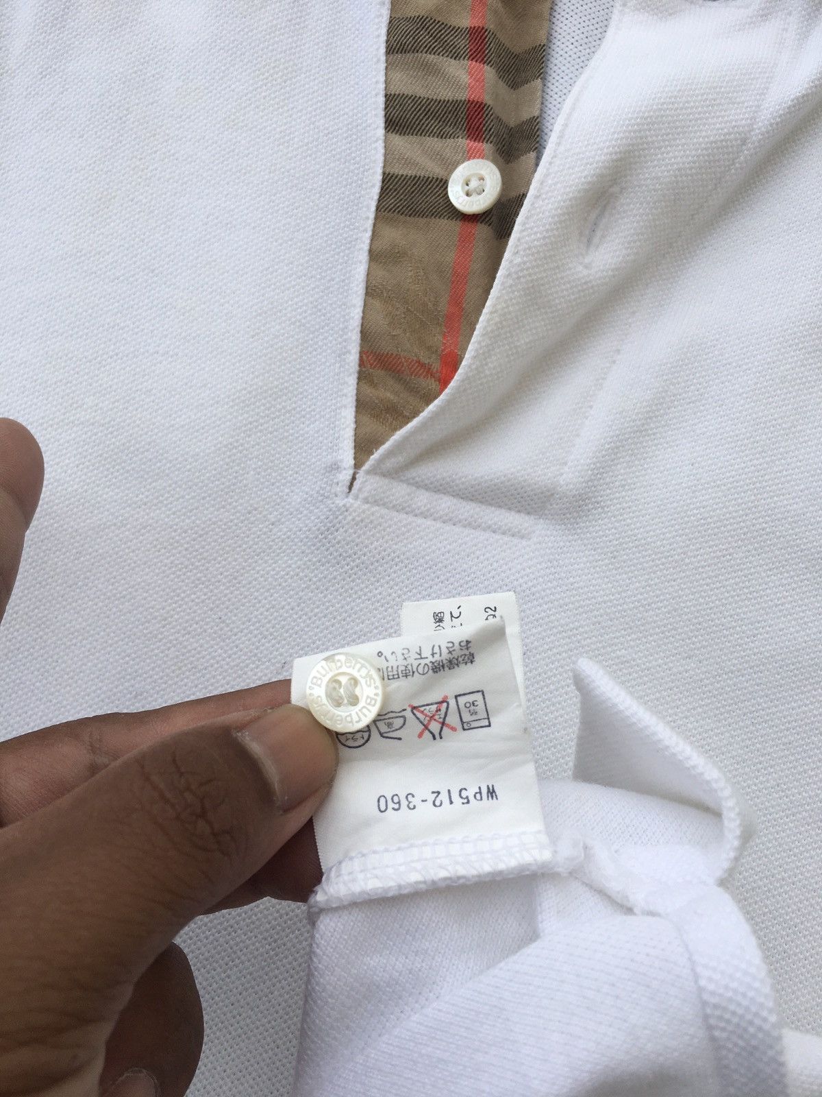 Burberry Vintage Burberry White Collar Shirt Size US M / EU 48-50 / 2 - 13 Thumbnail