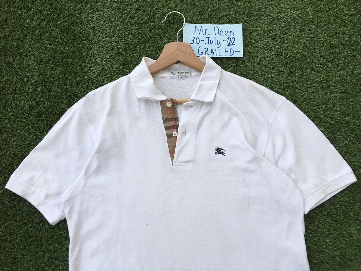 Burberry Vintage Burberry White Collar Shirt Size US M / EU 48-50 / 2 - 1 Thumbnail