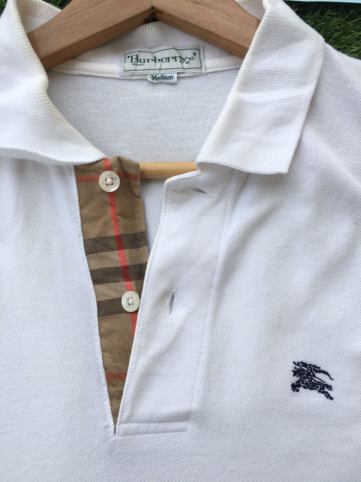 Burberry Vintage Burberry White Collar Shirt Size US M / EU 48-50 / 2 - 8 Thumbnail