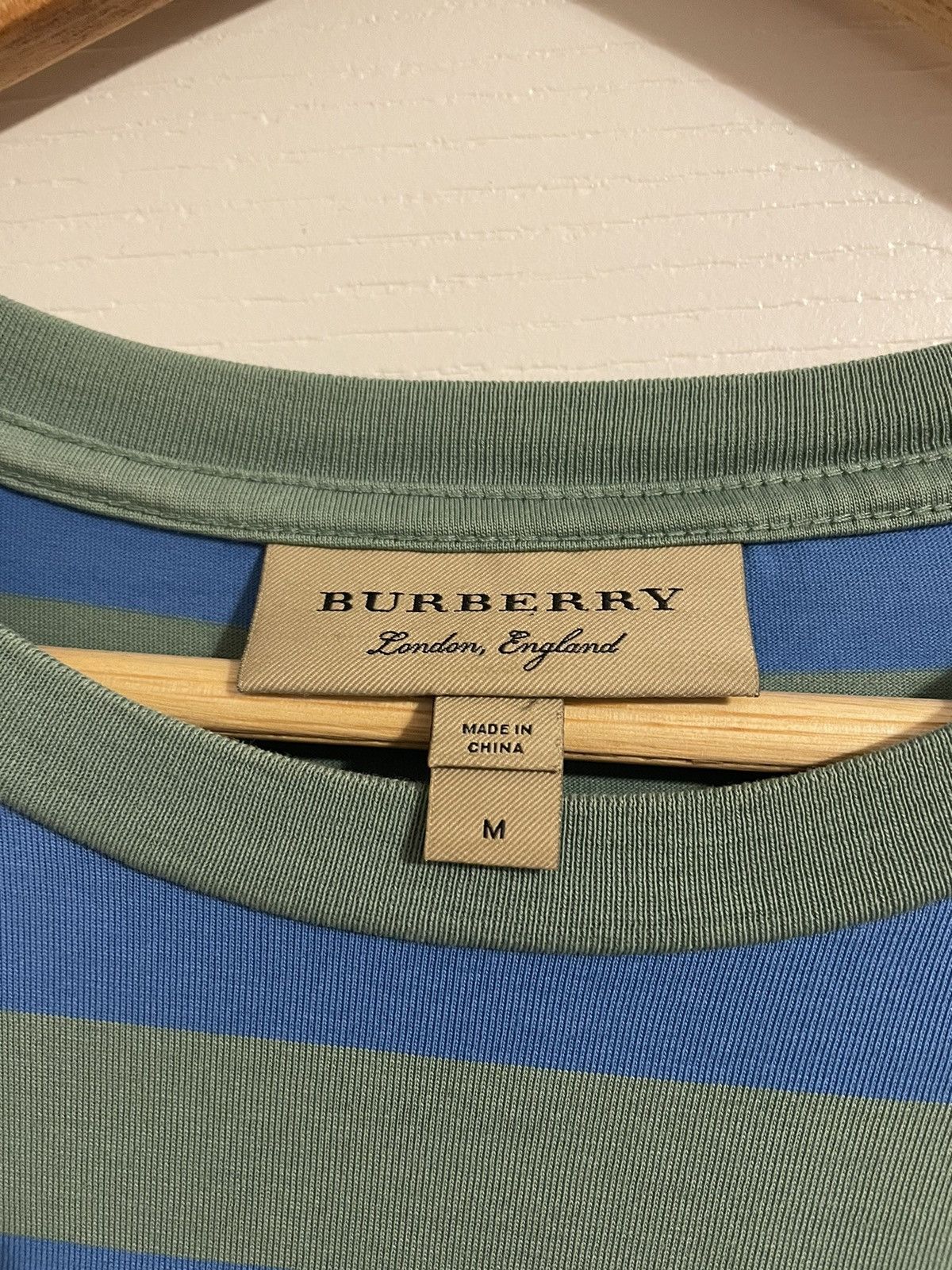 Burberry Burberry Men’s striped t-shirt Size US M / EU 48-50 / 2 - 5 Thumbnail