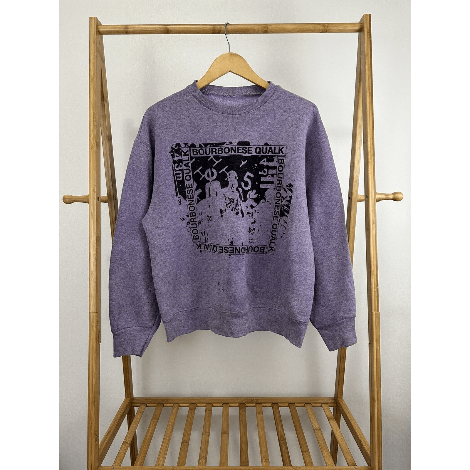 VTG Bourbonese Qualk 1983-1987 Album Promo Sweatshirt XL