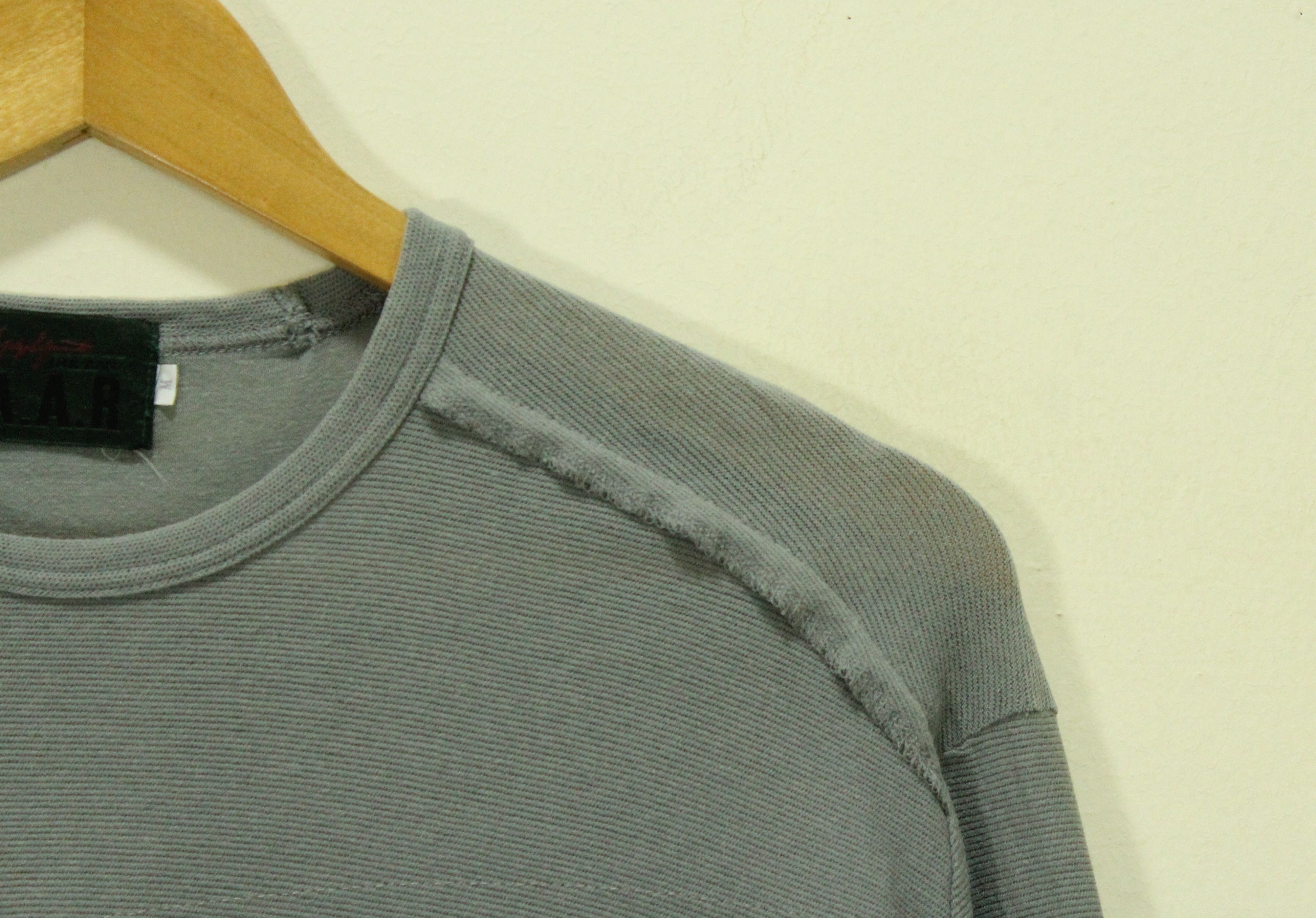 Yohji Yamamoto YOHJI YAMAMOTO Shirt Signature Label A.A.R. DURBAN Vintage Size US M / EU 48-50 / 2 - 3 Thumbnail