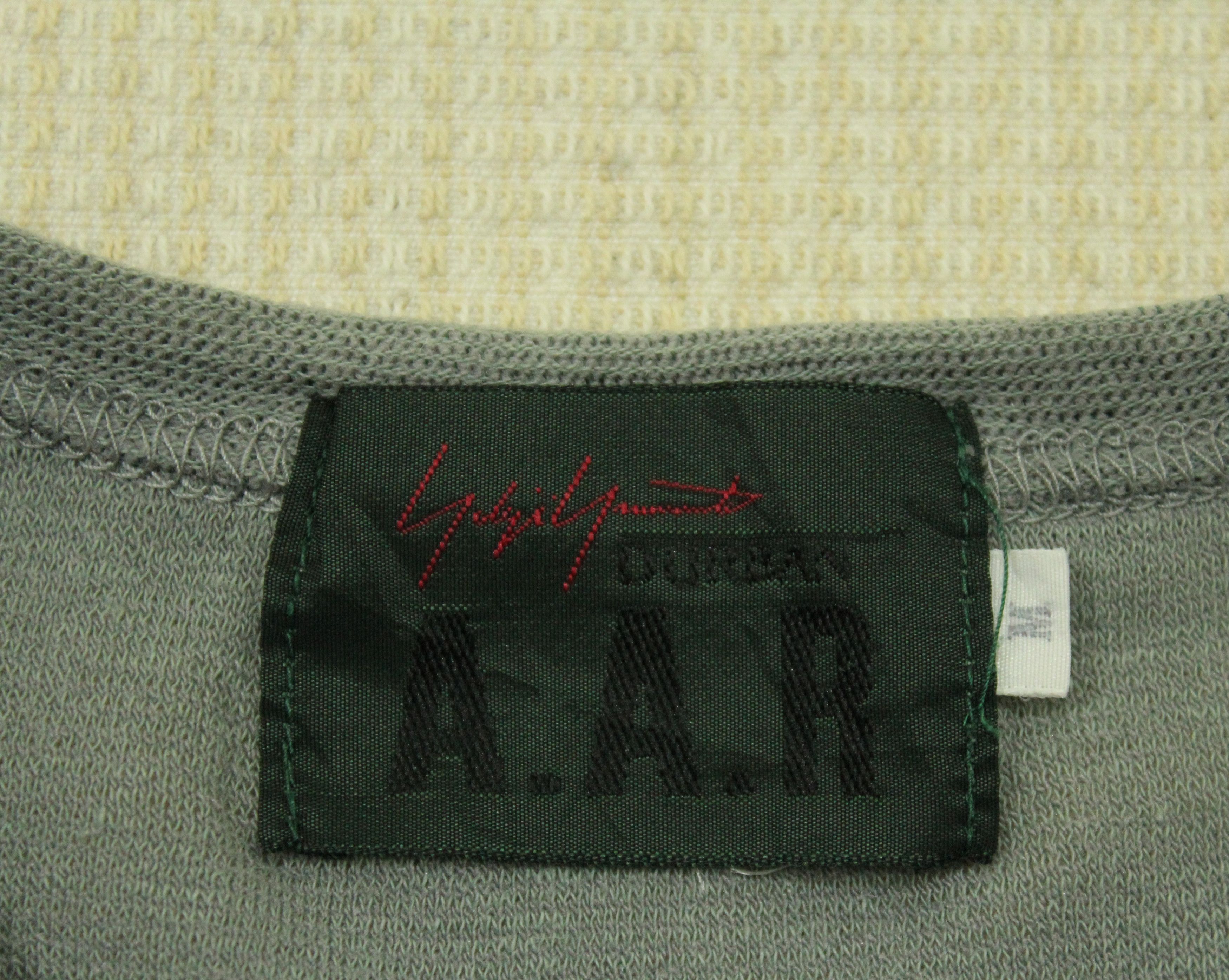 Yohji Yamamoto YOHJI YAMAMOTO Shirt Signature Label A.A.R. DURBAN Vintage Size US M / EU 48-50 / 2 - 8 Thumbnail