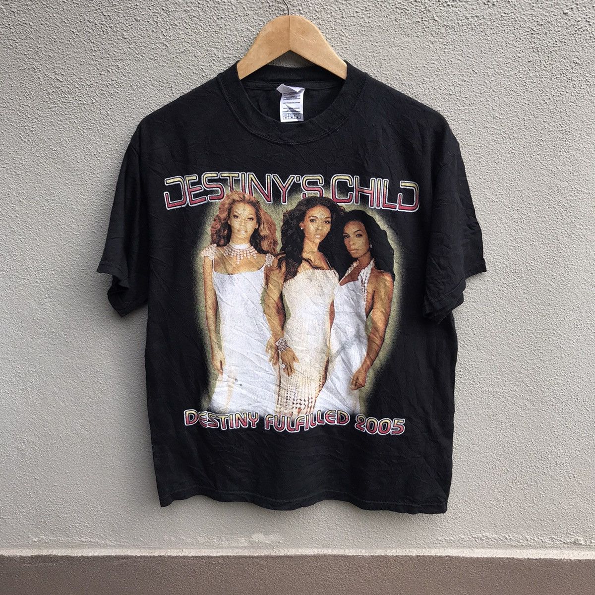 Vintage DESTINY CHILDS rap tee tour rnb